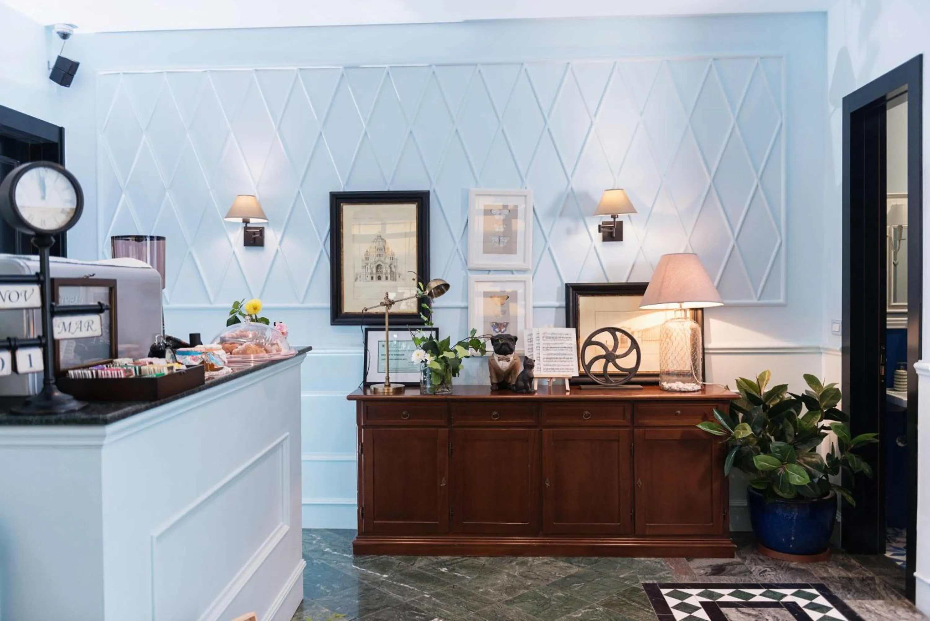 Lobby or reception in Areela Boutique Hotel