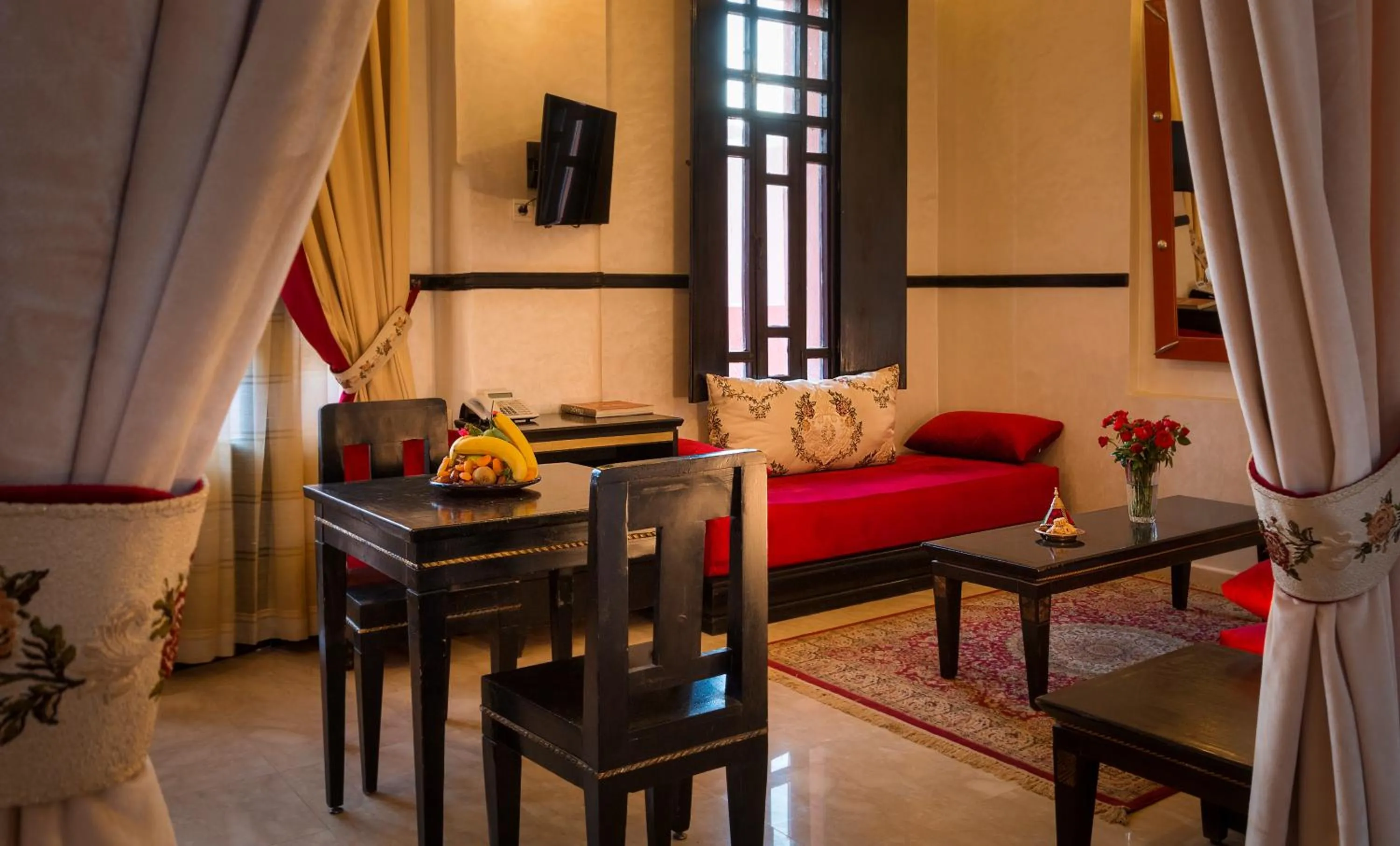 Seating area in Hapimag Resort Marrakesh