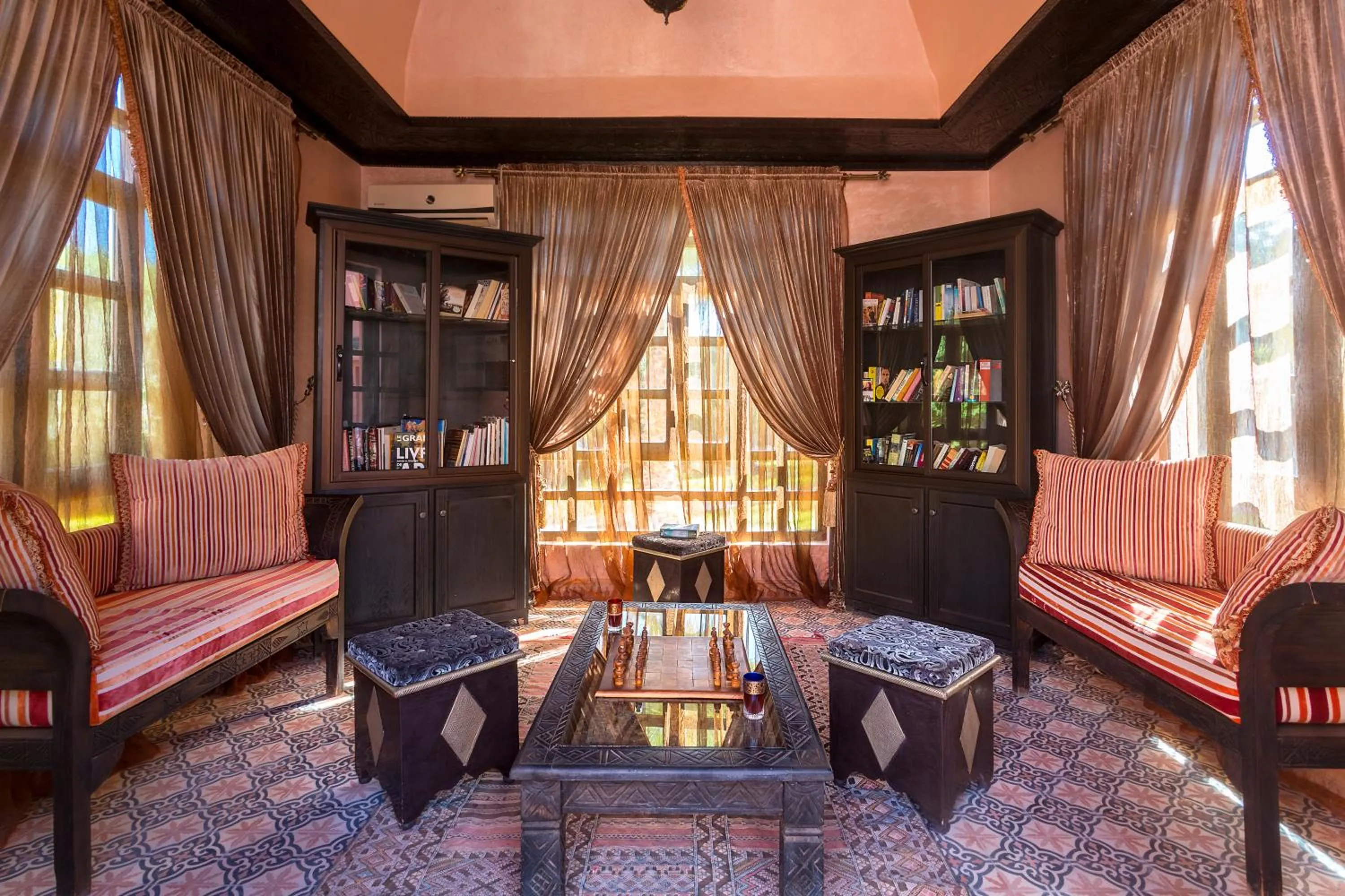 Seating area in Hapimag Resort Marrakesh