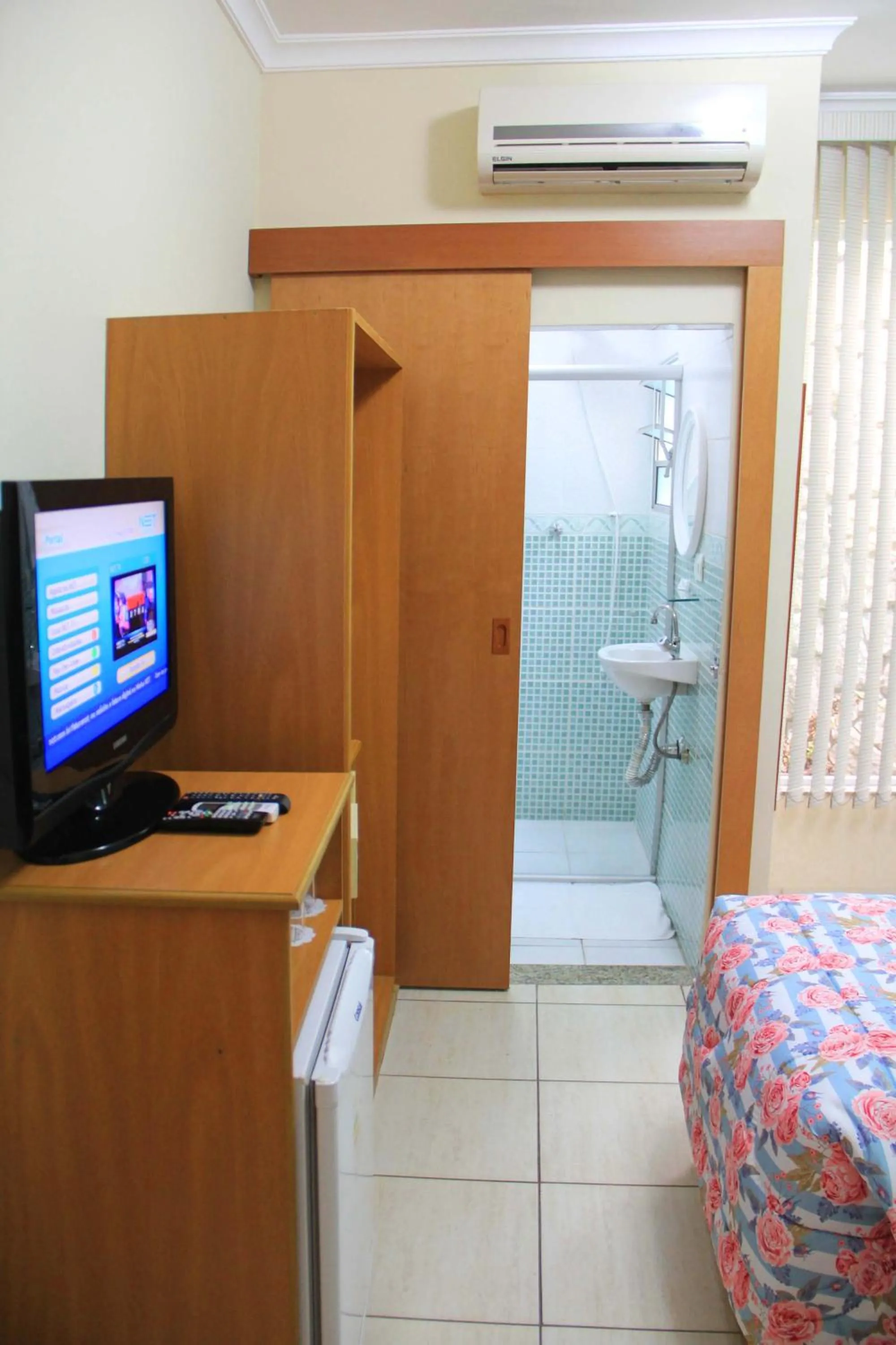 Bedroom in Hotel Estação Paraíso - ao lado do Metrô Paraíso e 600m da Av Paulista