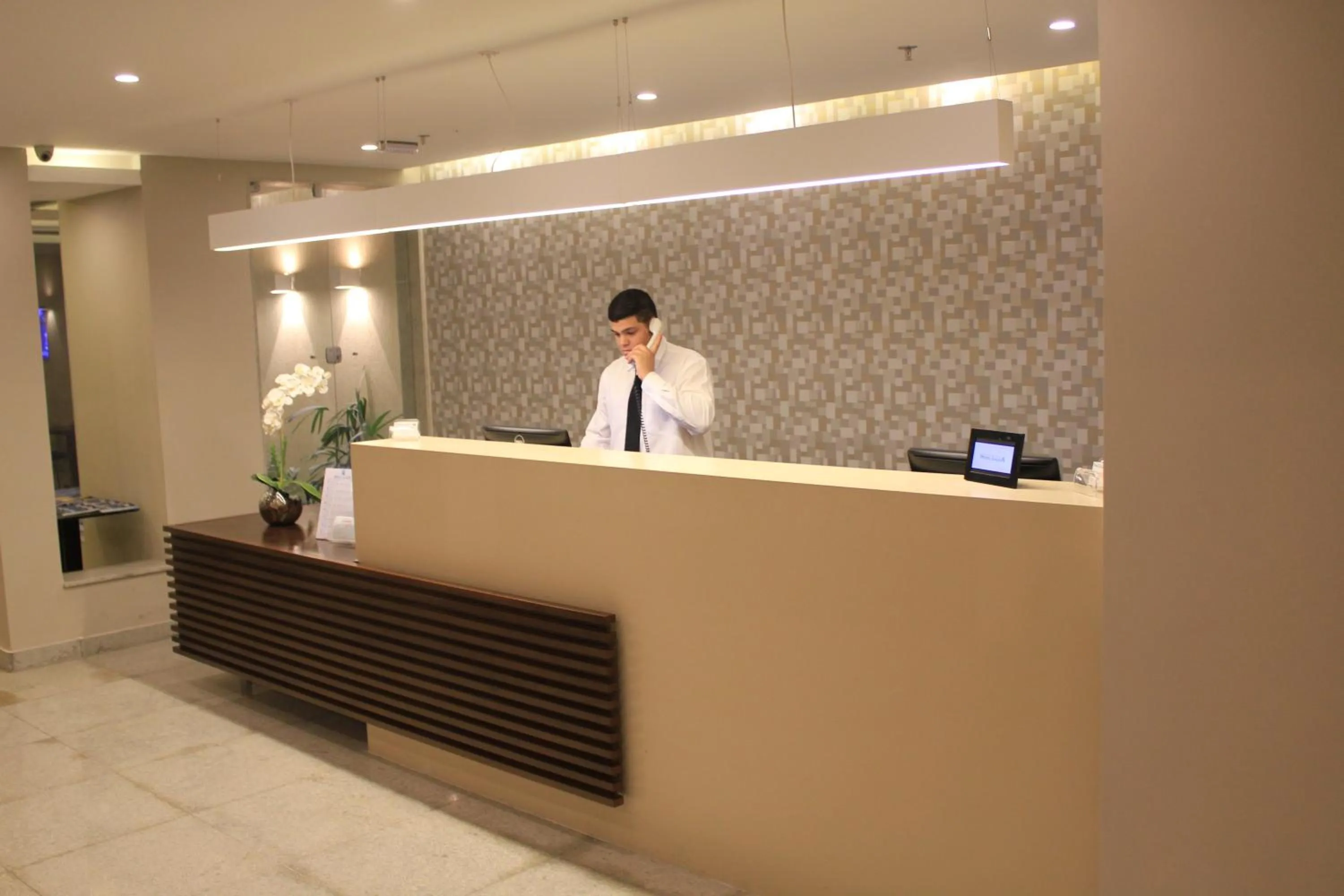 Lobby or reception in Hotel Galícia