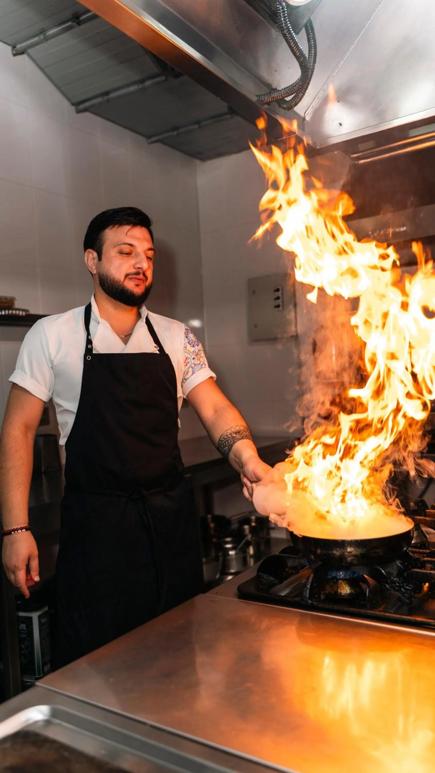 kitchen in Supreme Hotel Baku