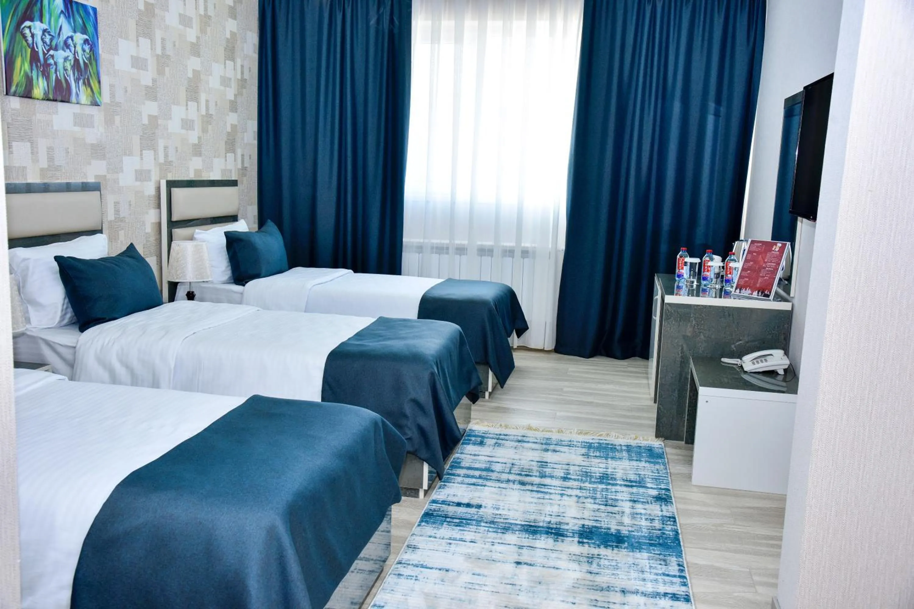 Bed in Supreme Hotel Baku