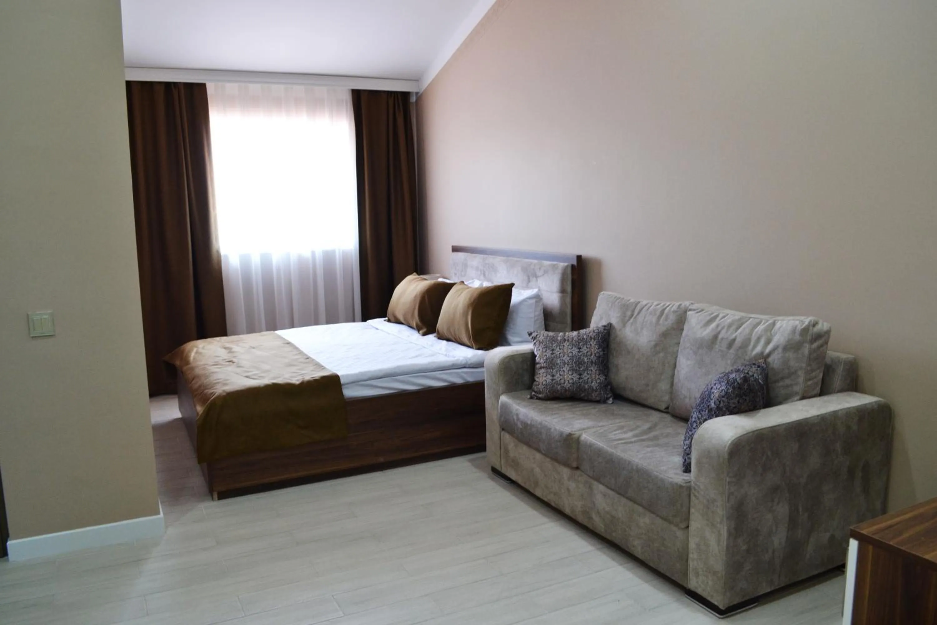 Bed in Supreme Hotel Baku