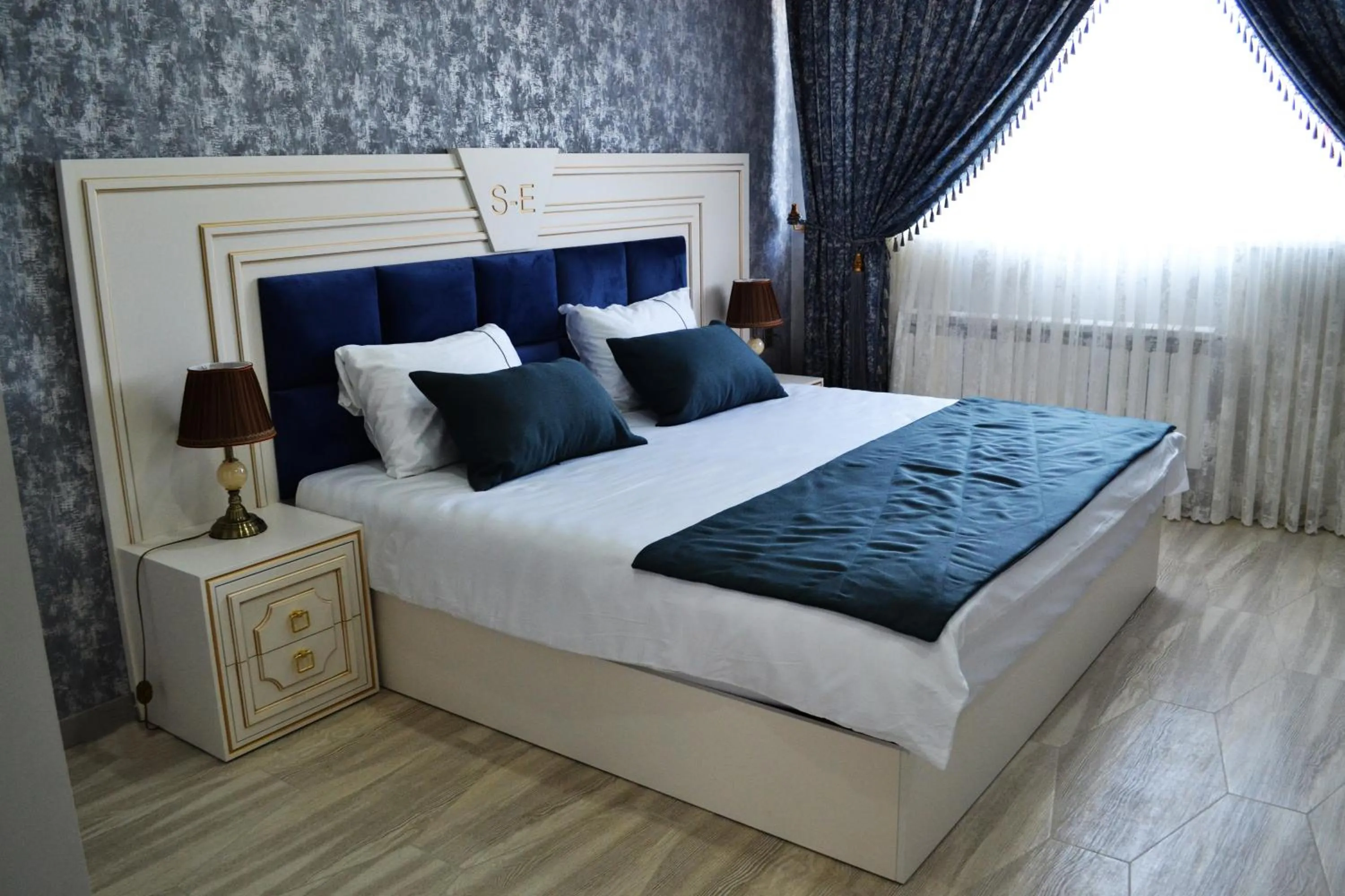 Bed in Supreme Hotel Baku