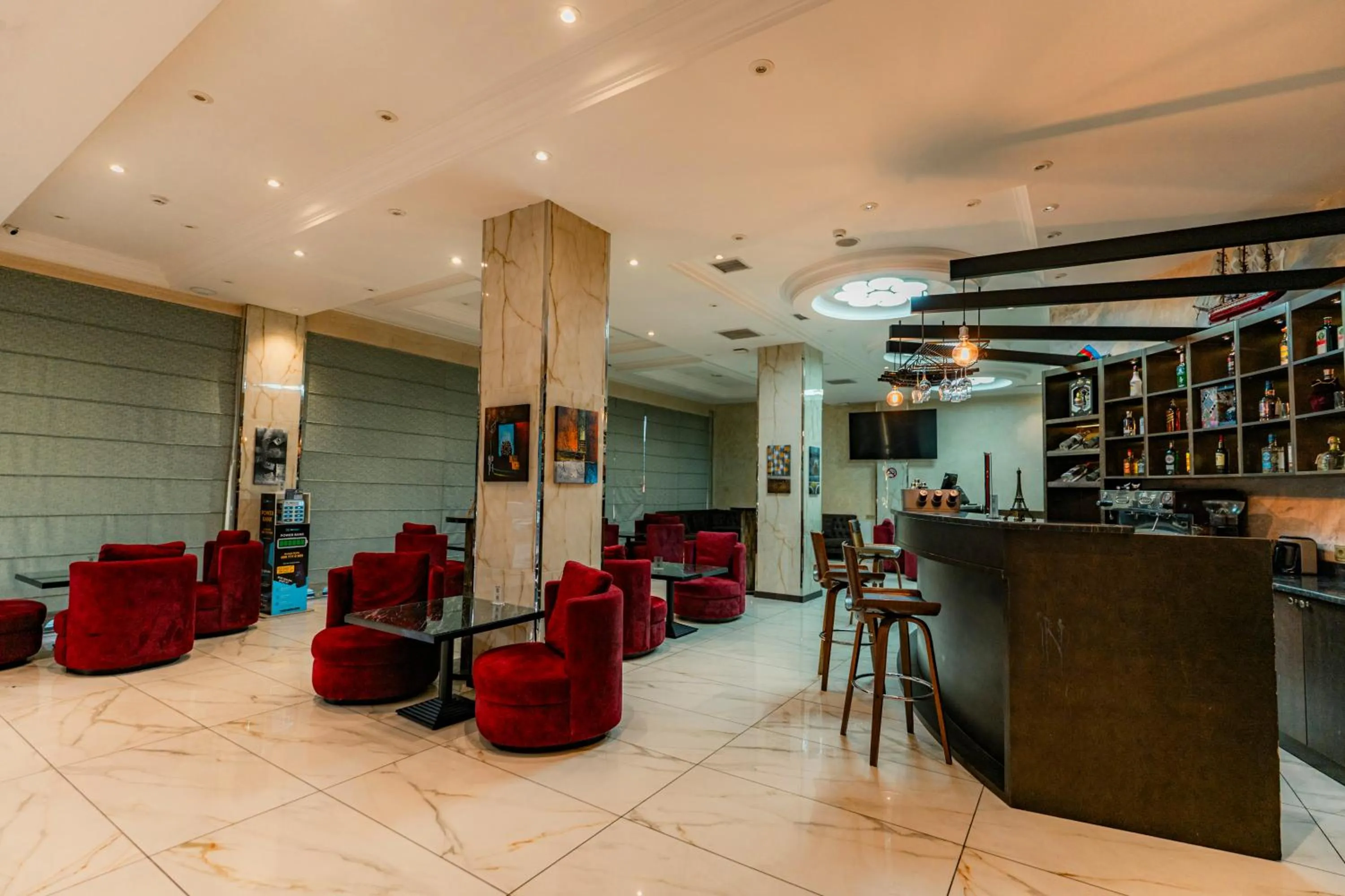 Lobby or reception in Supreme Hotel Baku