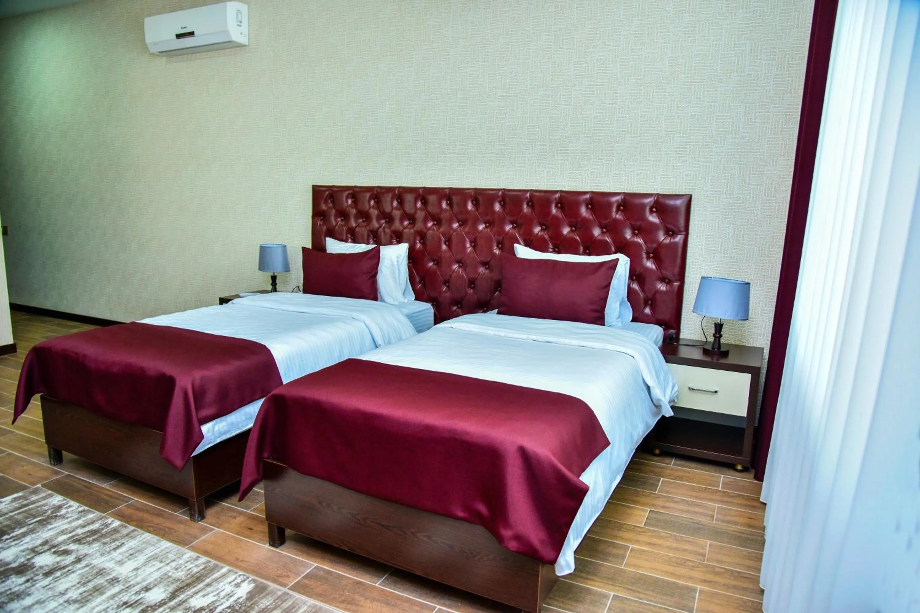 Bed in Supreme Hotel Baku