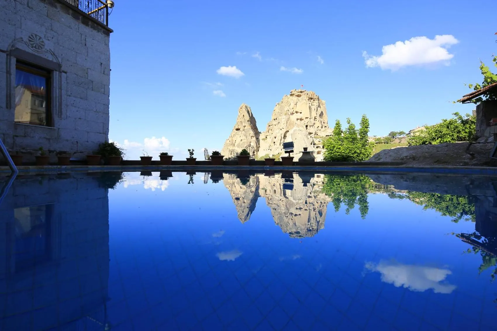 Natural landscape in Hermes Cave Hotel