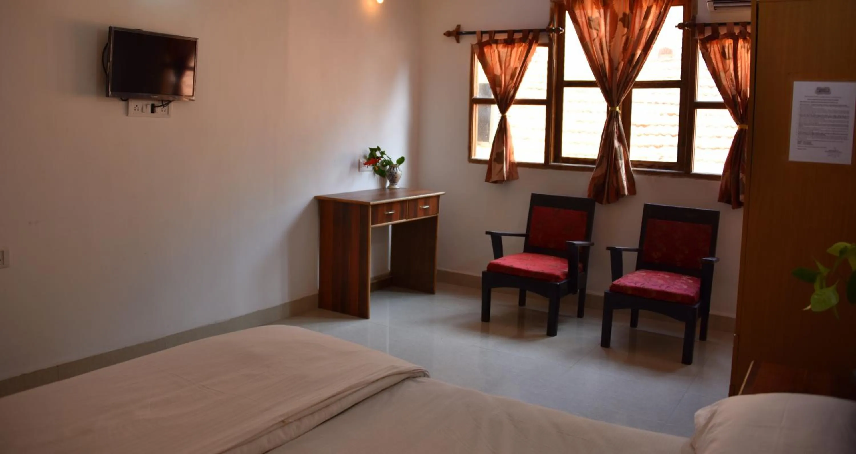 Bed in Hotel Kismat Mahal