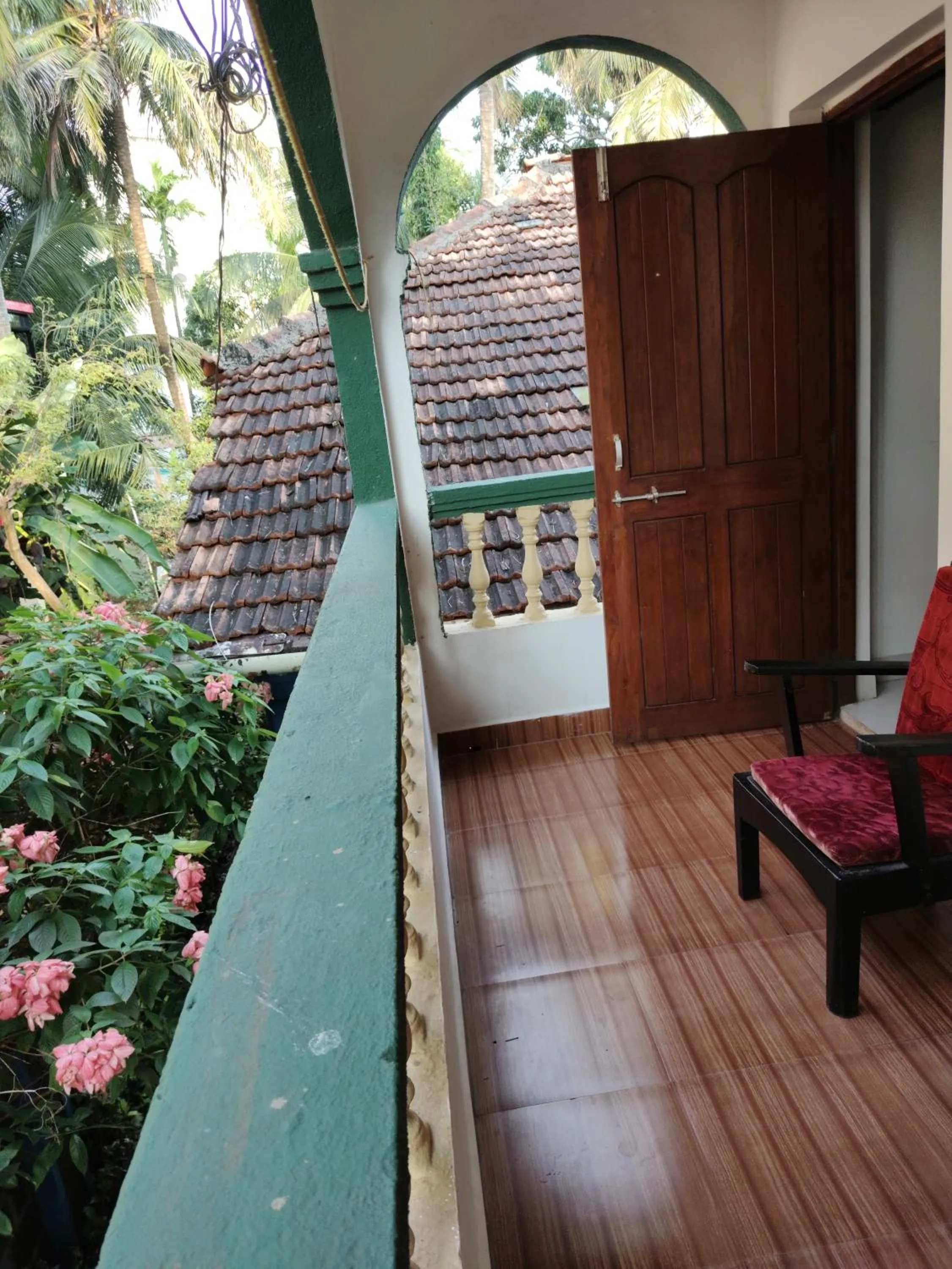 Patio in Hotel Kismat Mahal