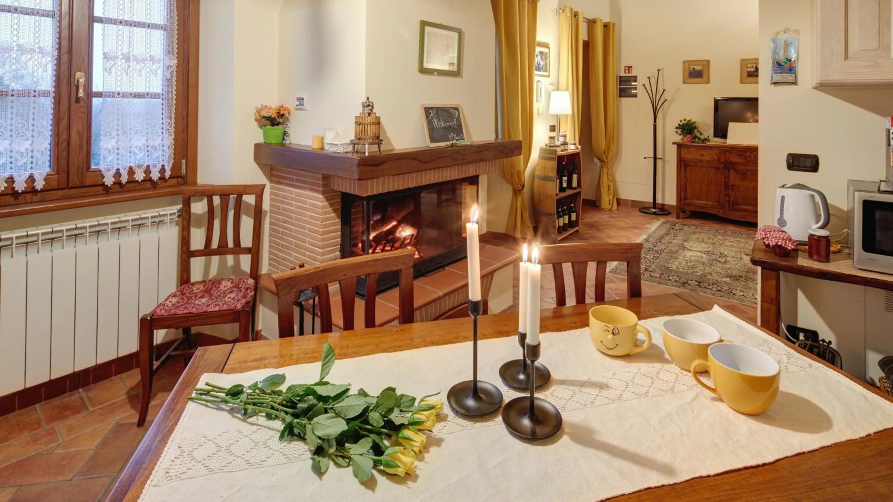 Coffee/tea facilities in Cappannelle Country House Tuscany