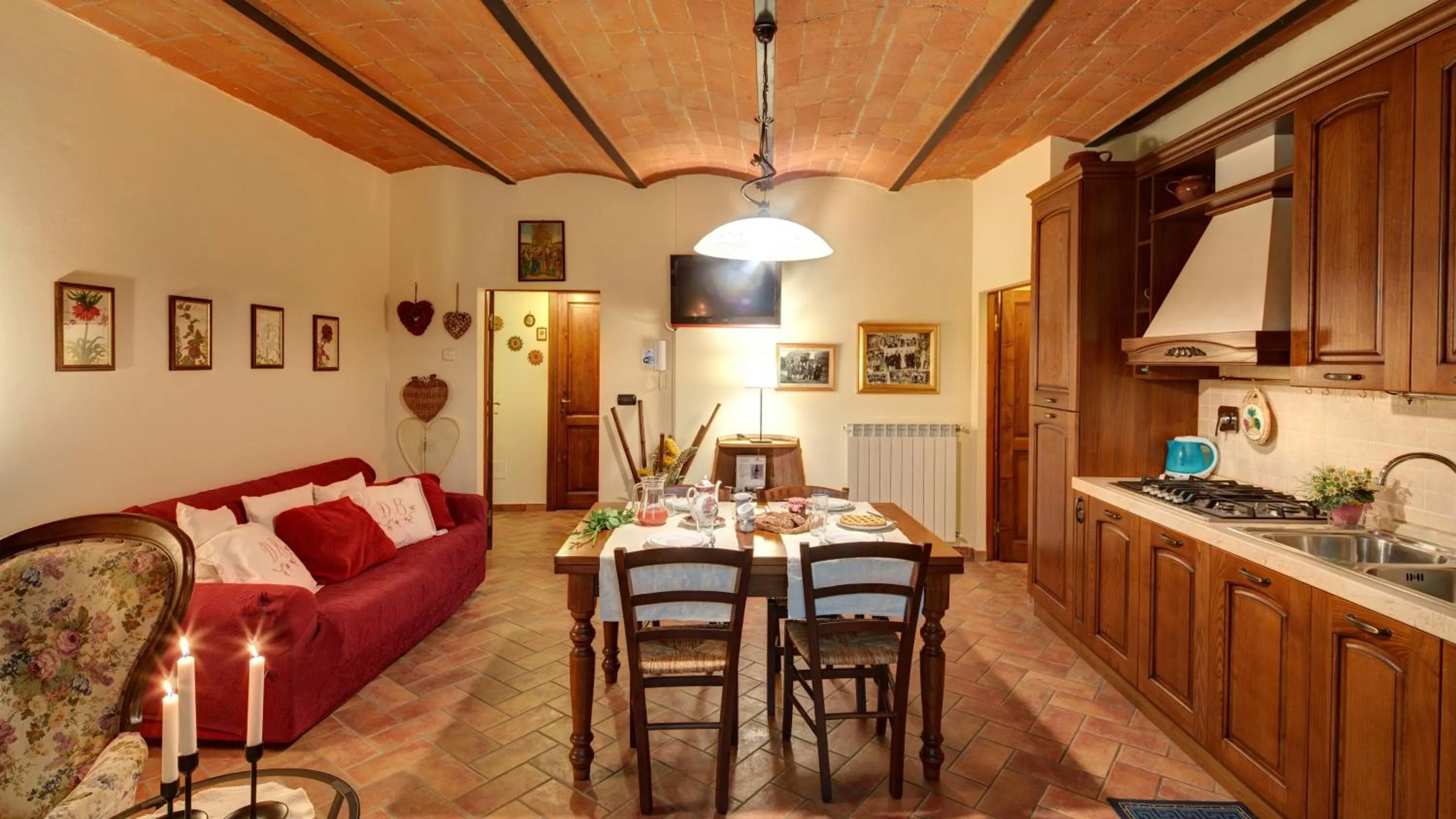TV and multimedia in Cappannelle Country House Tuscany