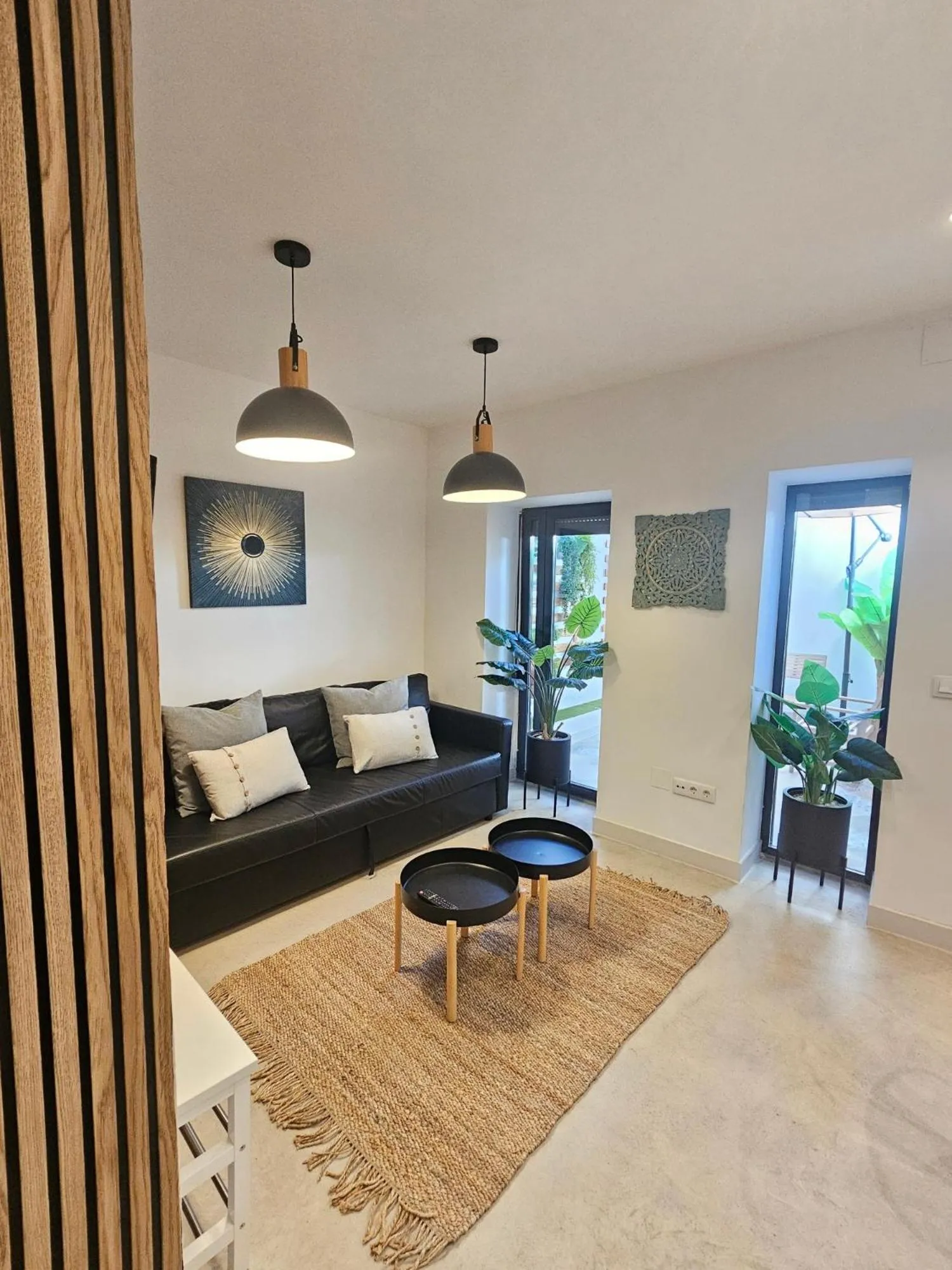Living room in Apartamentos de la Huerta