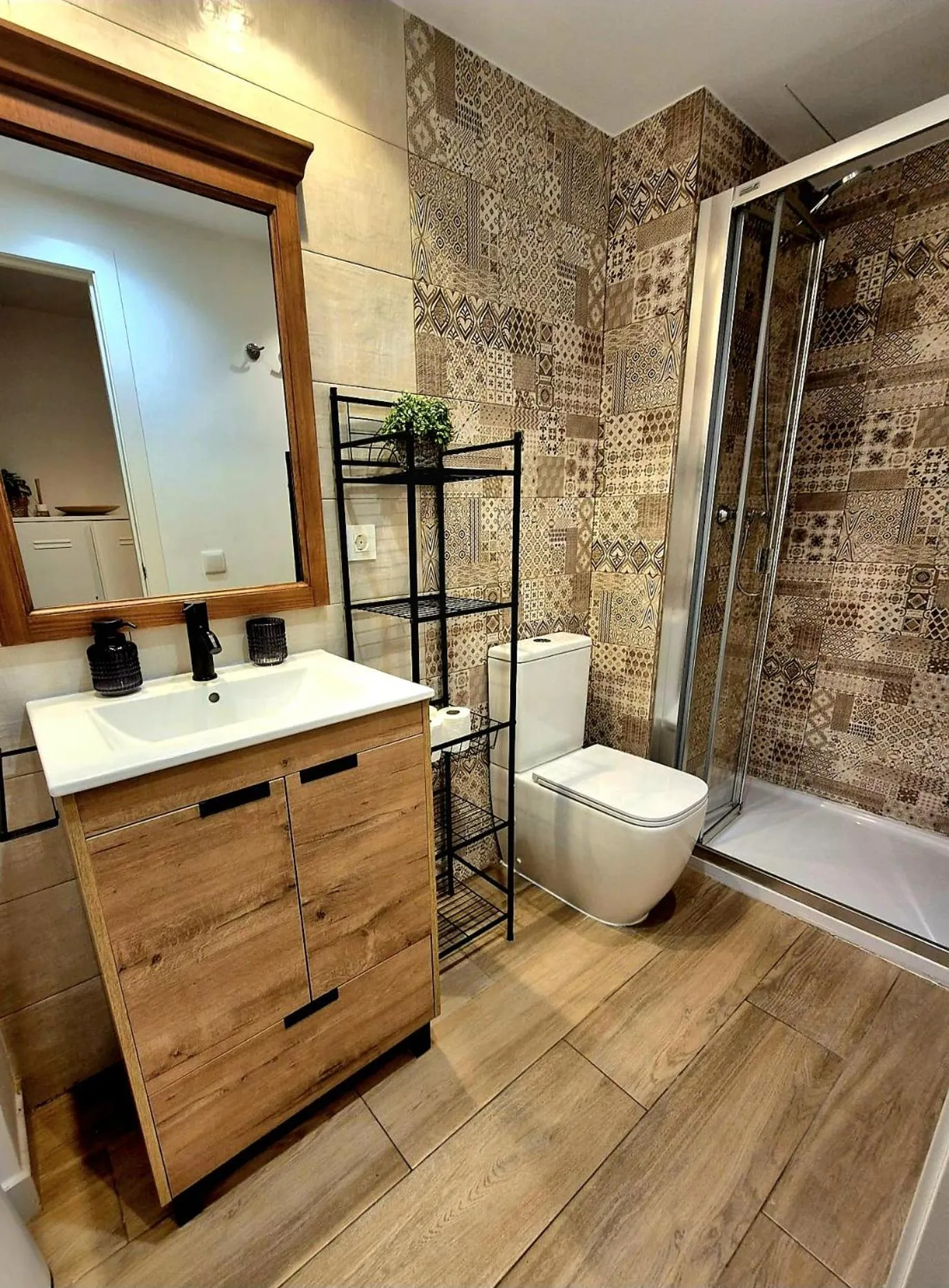 Bathroom in Apartamentos de la Huerta