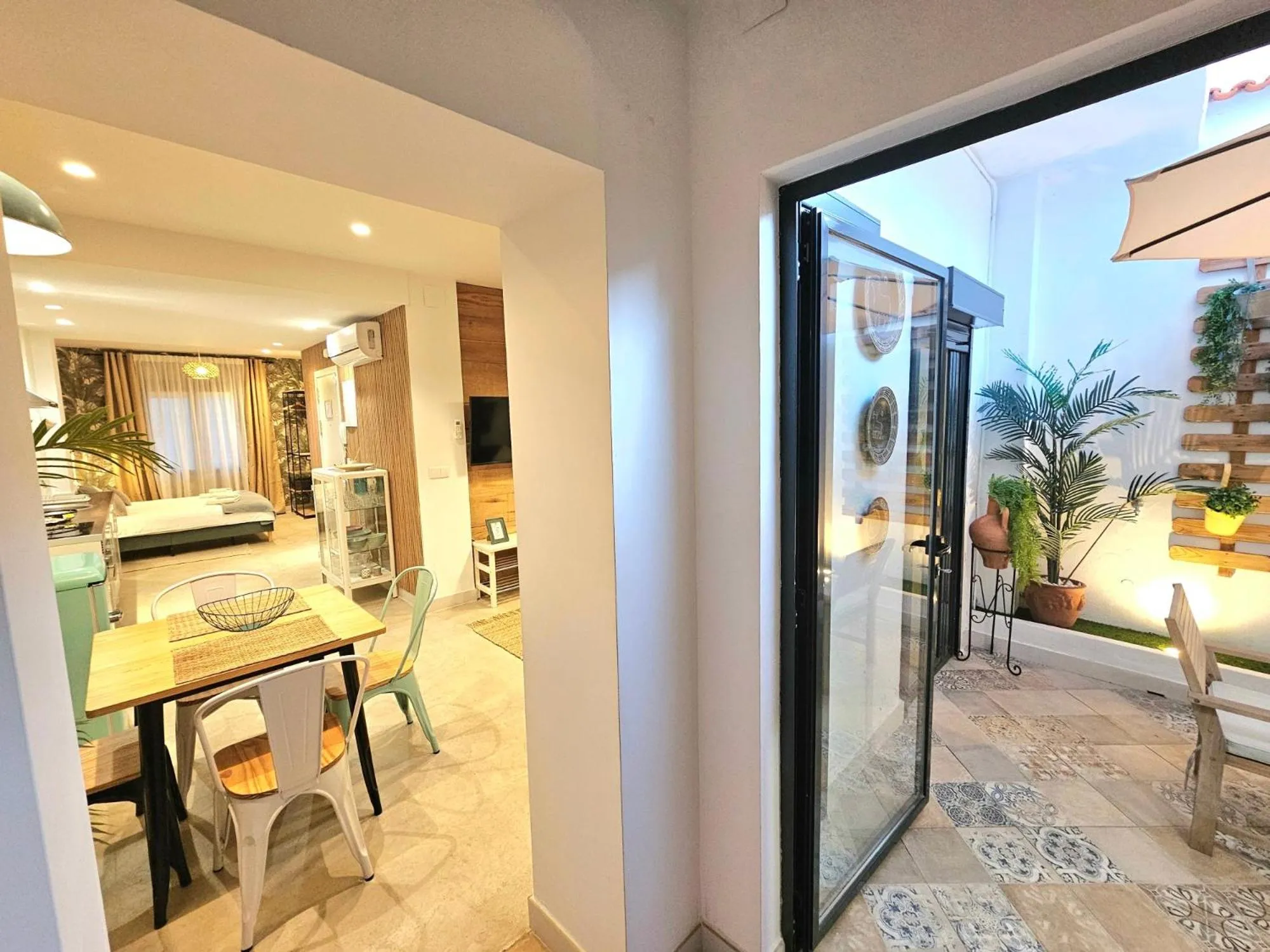 Patio in Apartamentos de la Huerta