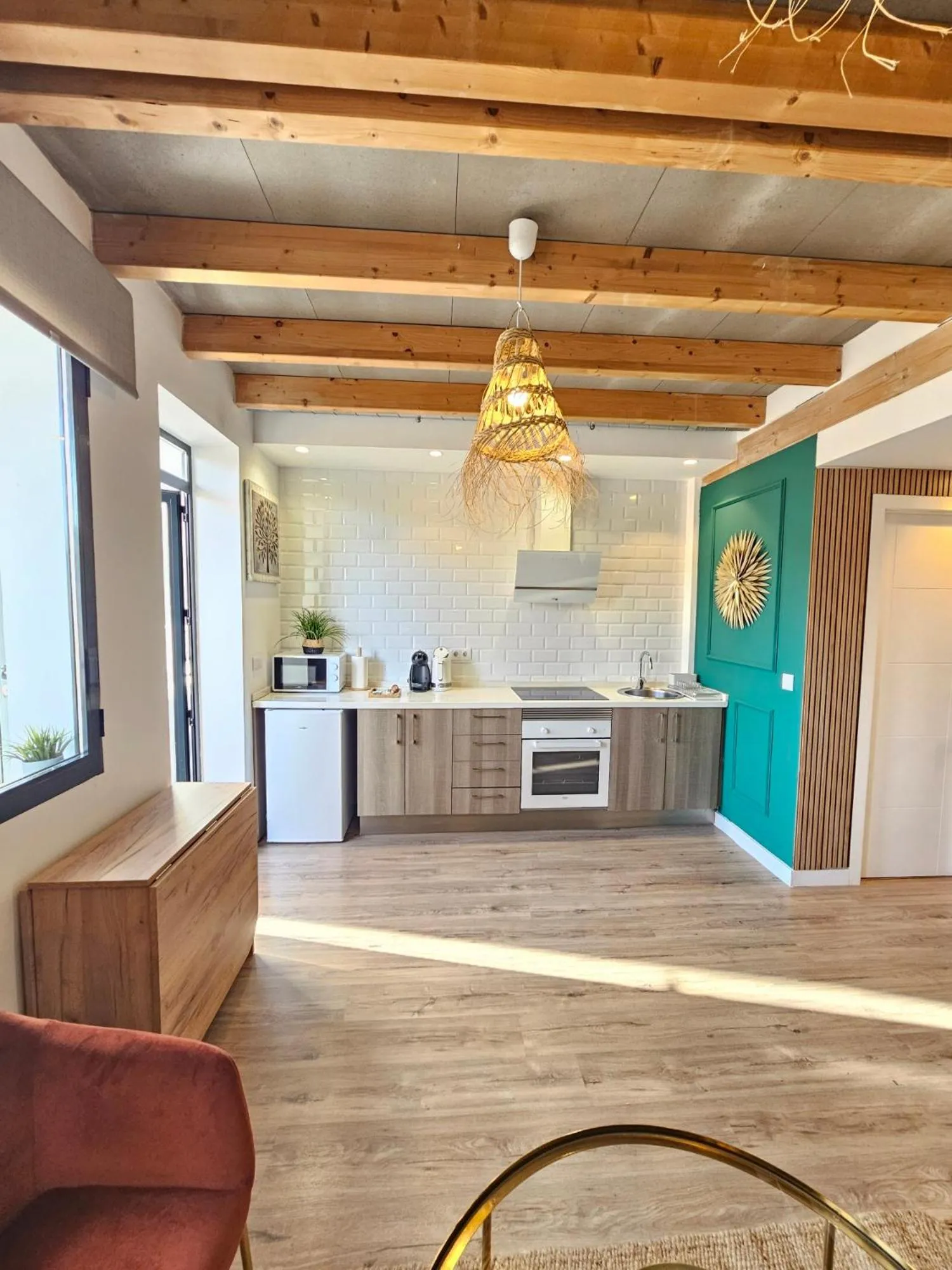 kitchen in Apartamentos de la Huerta