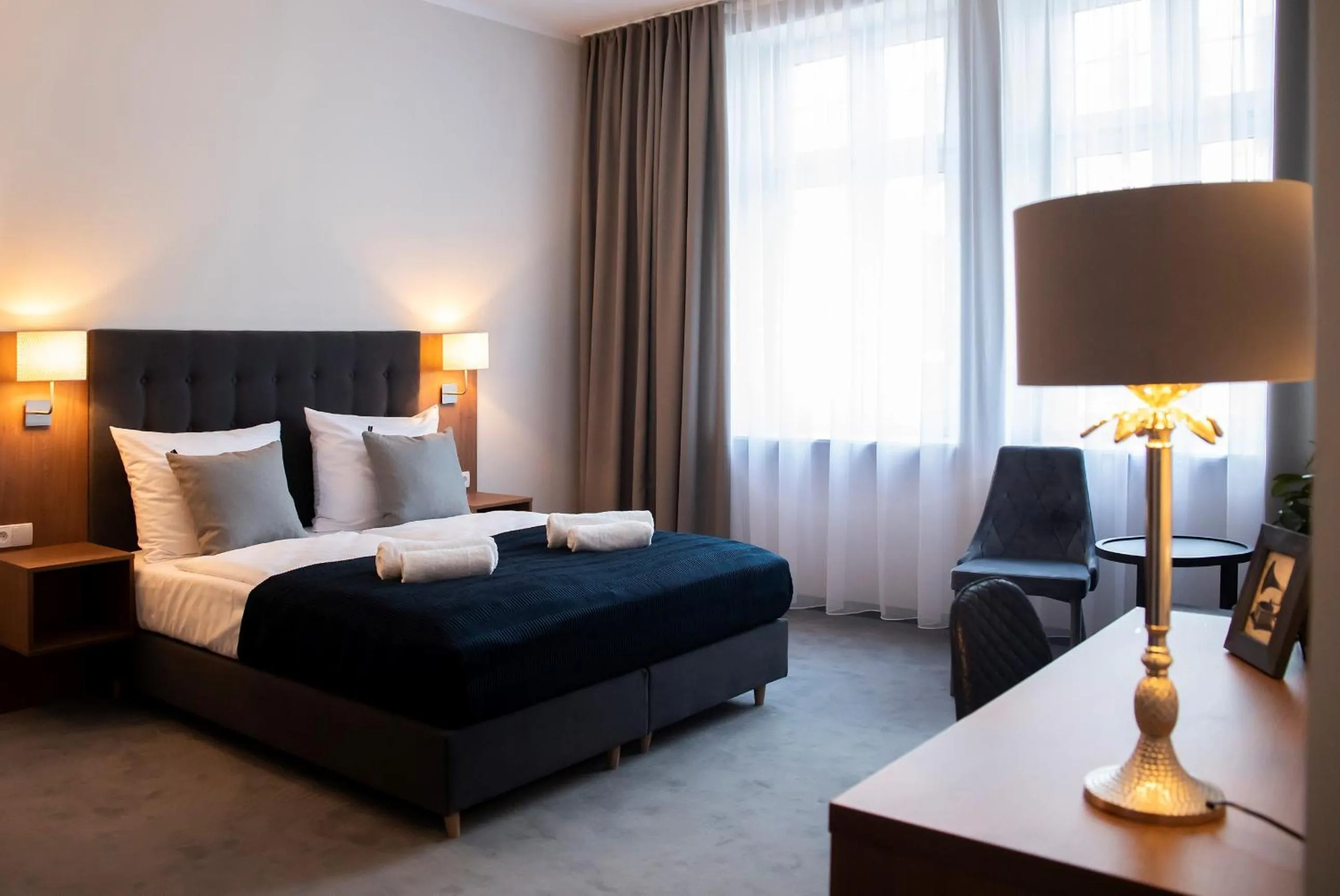 Bed in Brassel Aparthotel