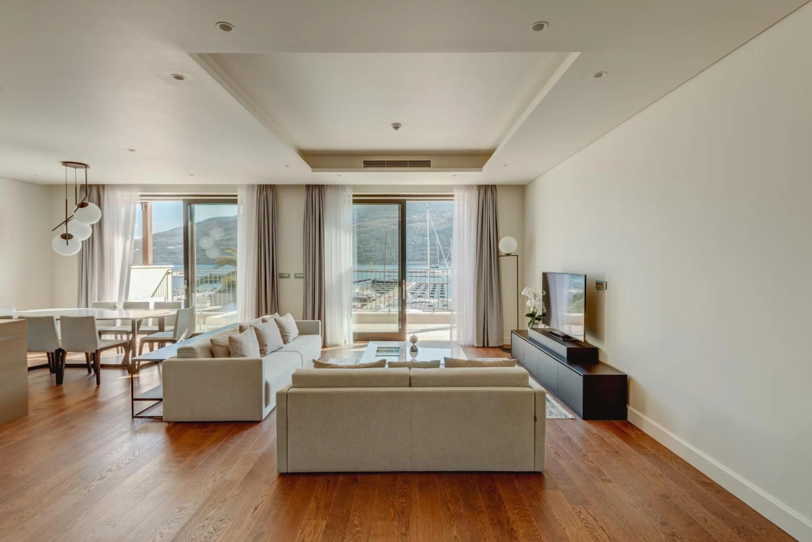 Living room in Portonovi Resort