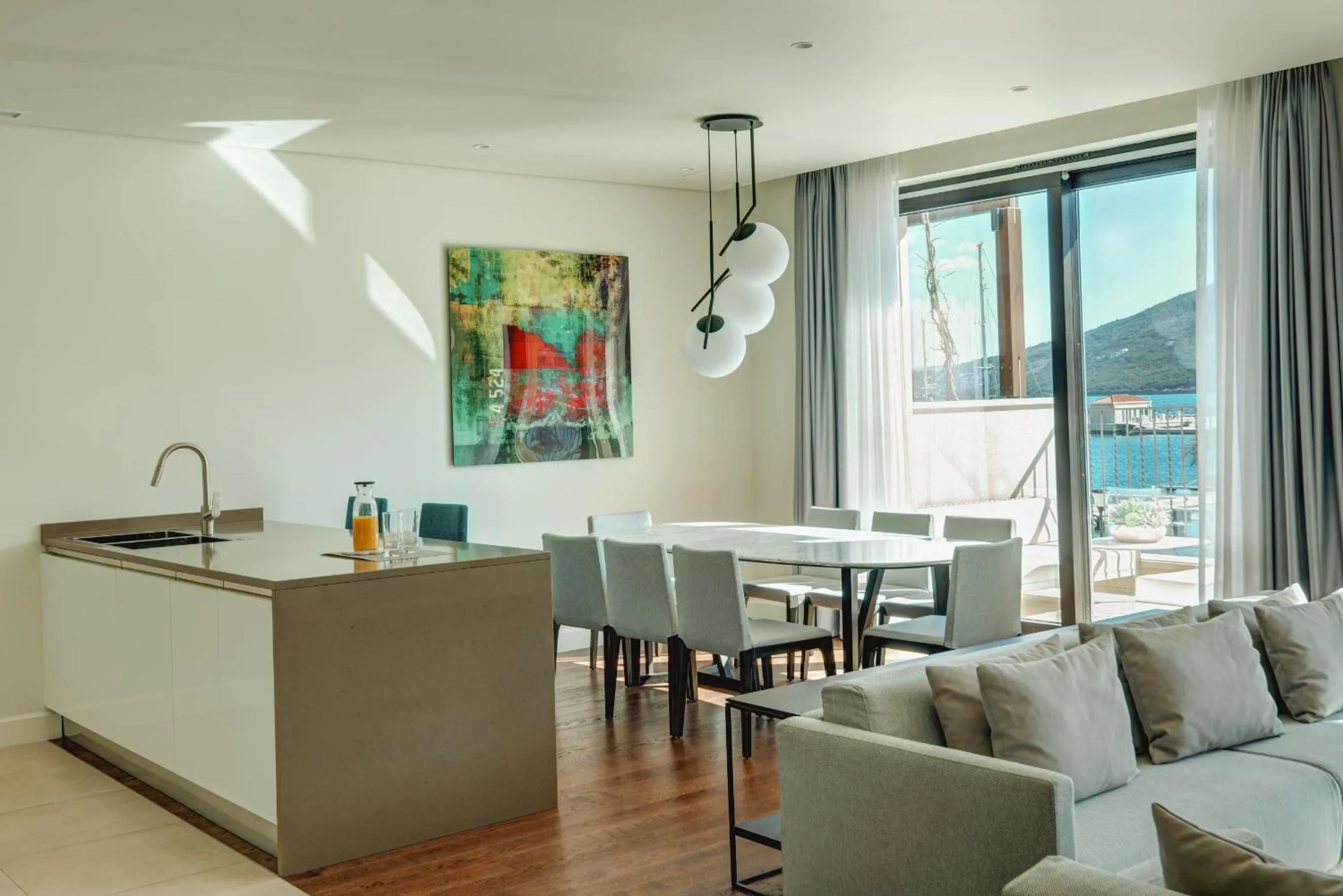 Living room in Portonovi Resort