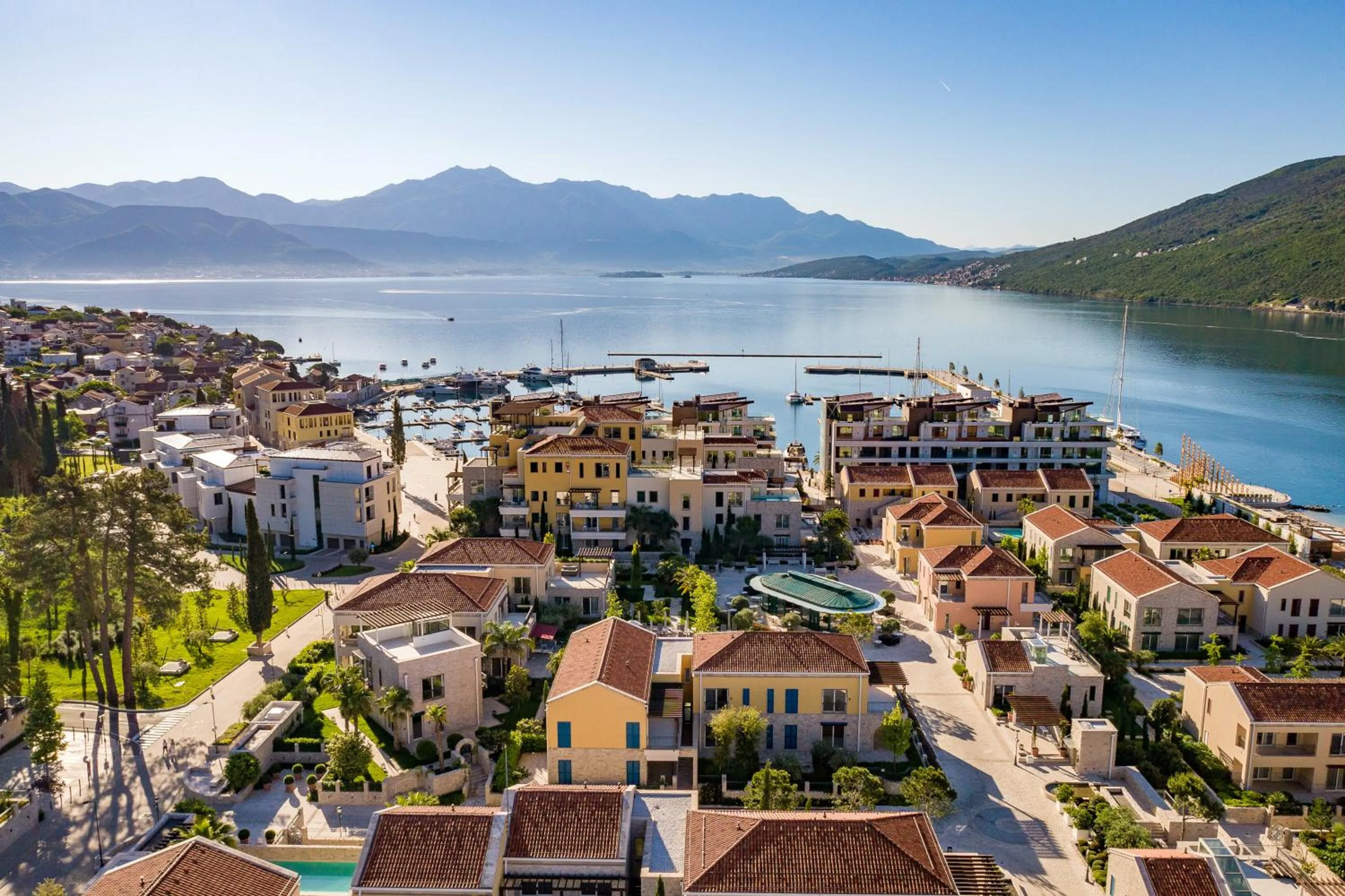 Bird's eye view in Portonovi Resort