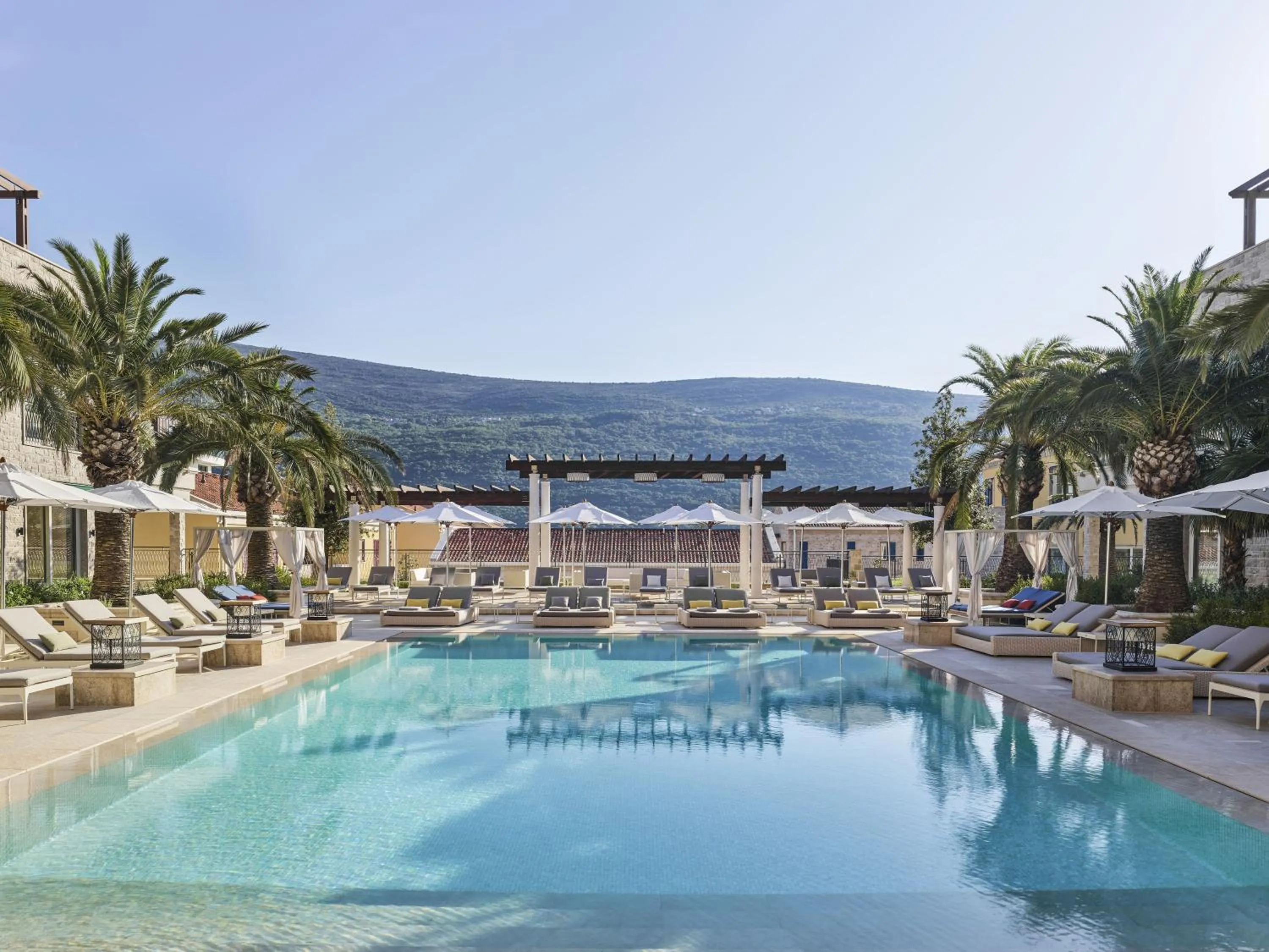 Swimming pool in Portonovi Resort