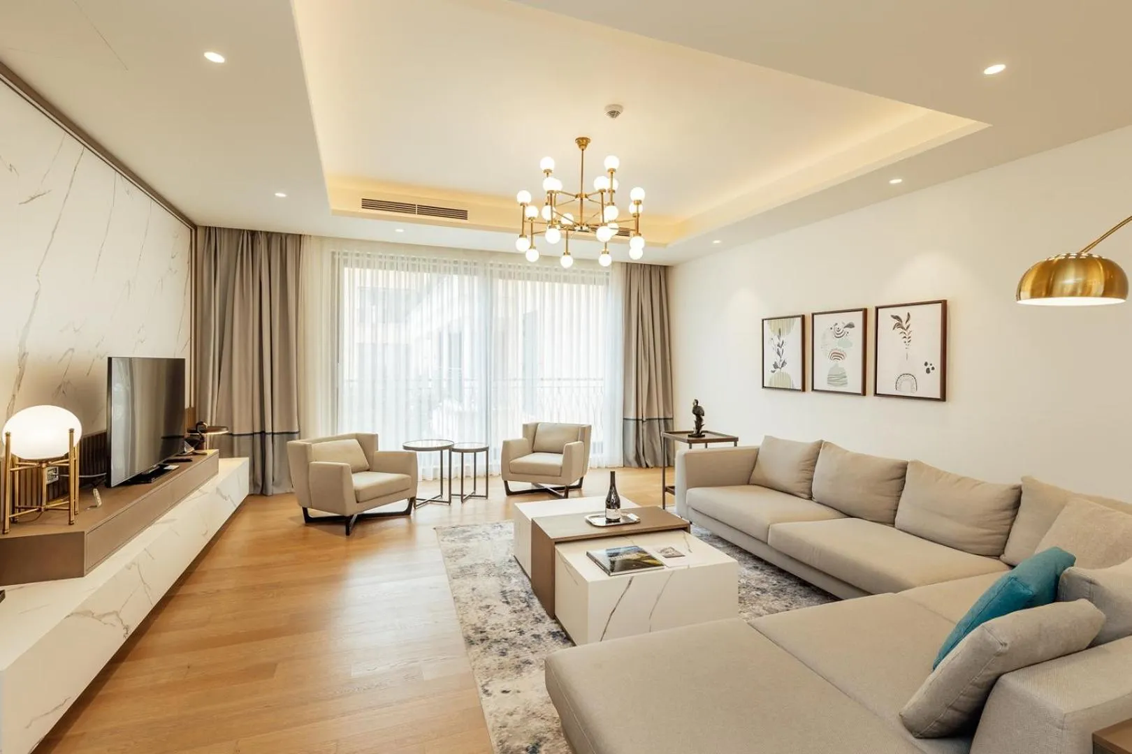 Living room in Portonovi Resort