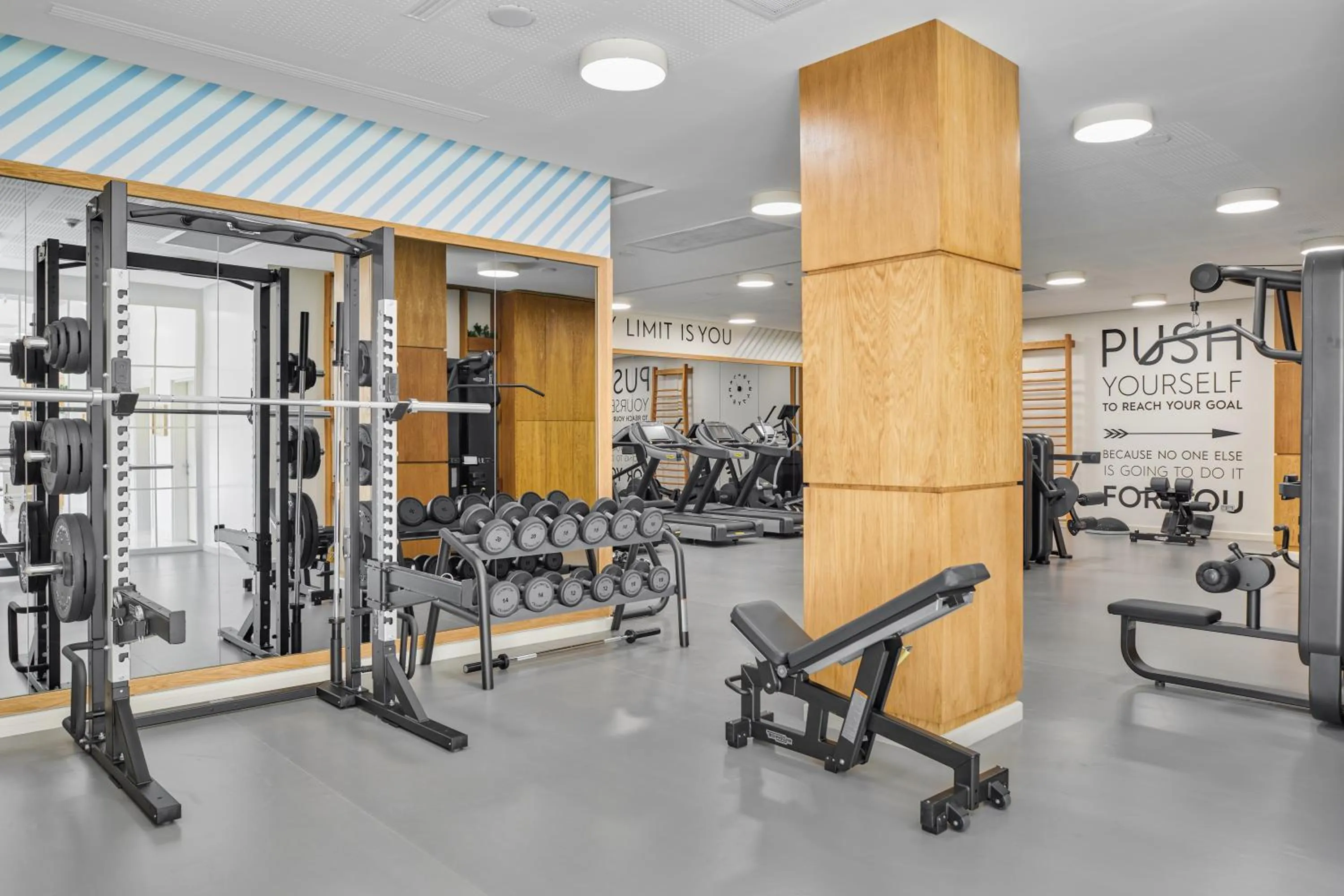 Fitness centre/facilities in Portonovi Resort