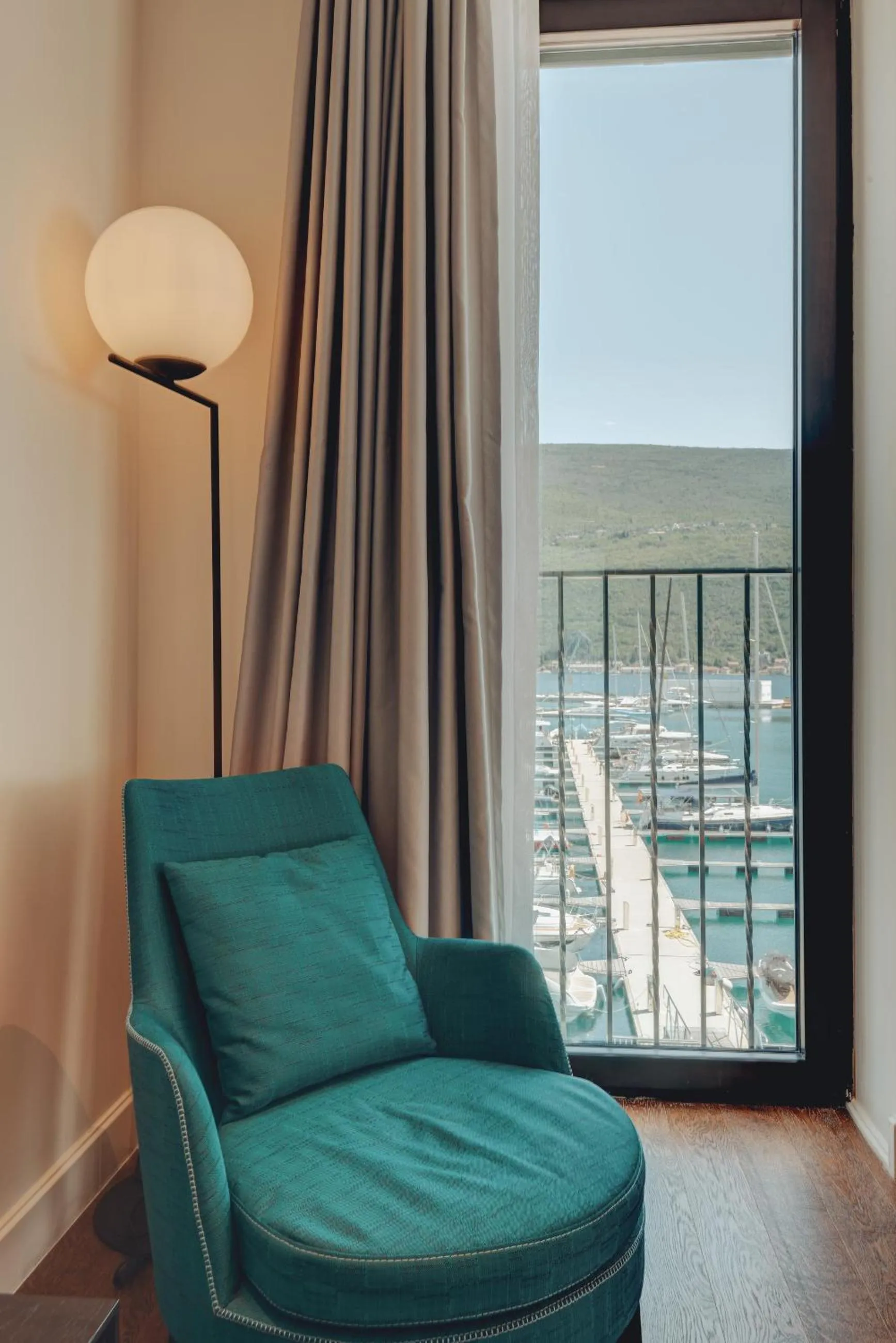 Seating area in Portonovi Resort