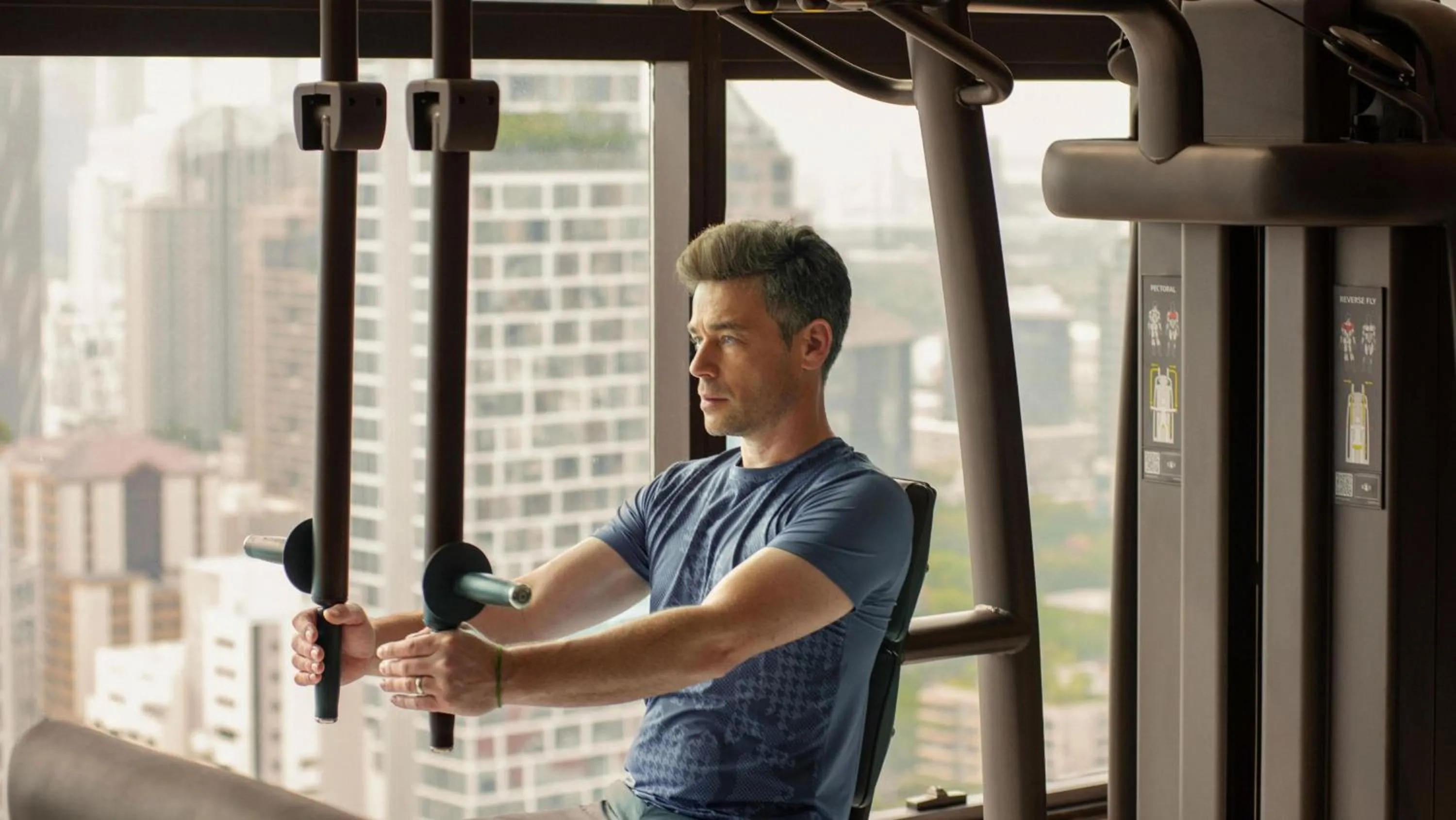 Fitness centre/facilities in InterContinental Bangkok by IHG