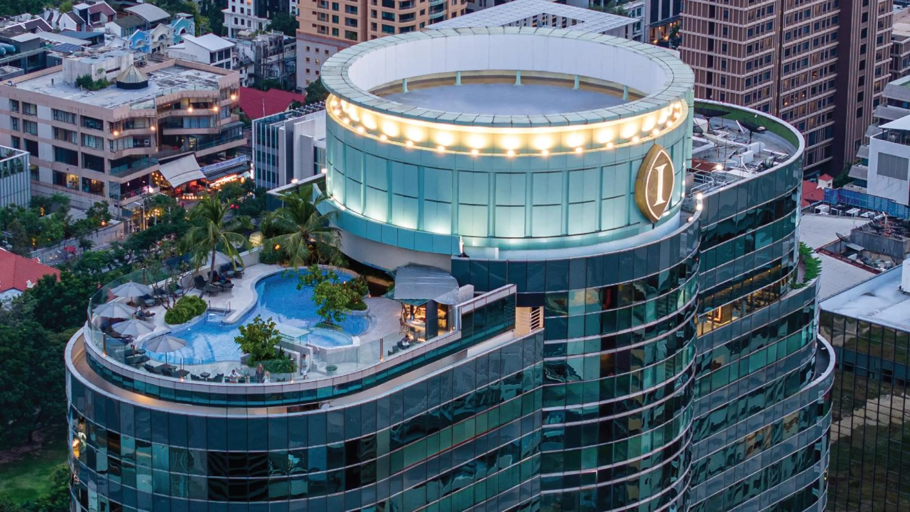Property building in InterContinental Bangkok by IHG