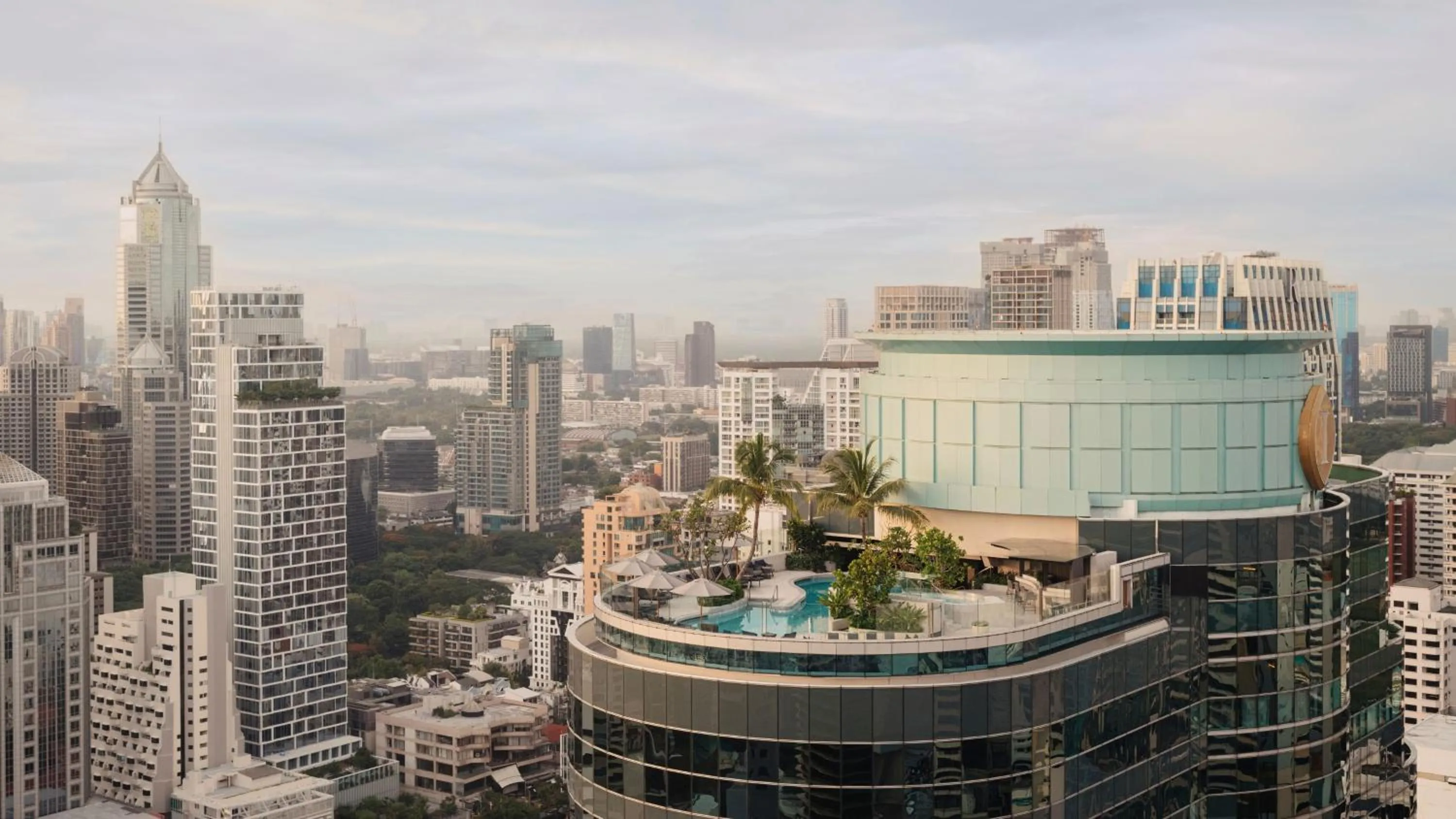 Property building in InterContinental Bangkok by IHG