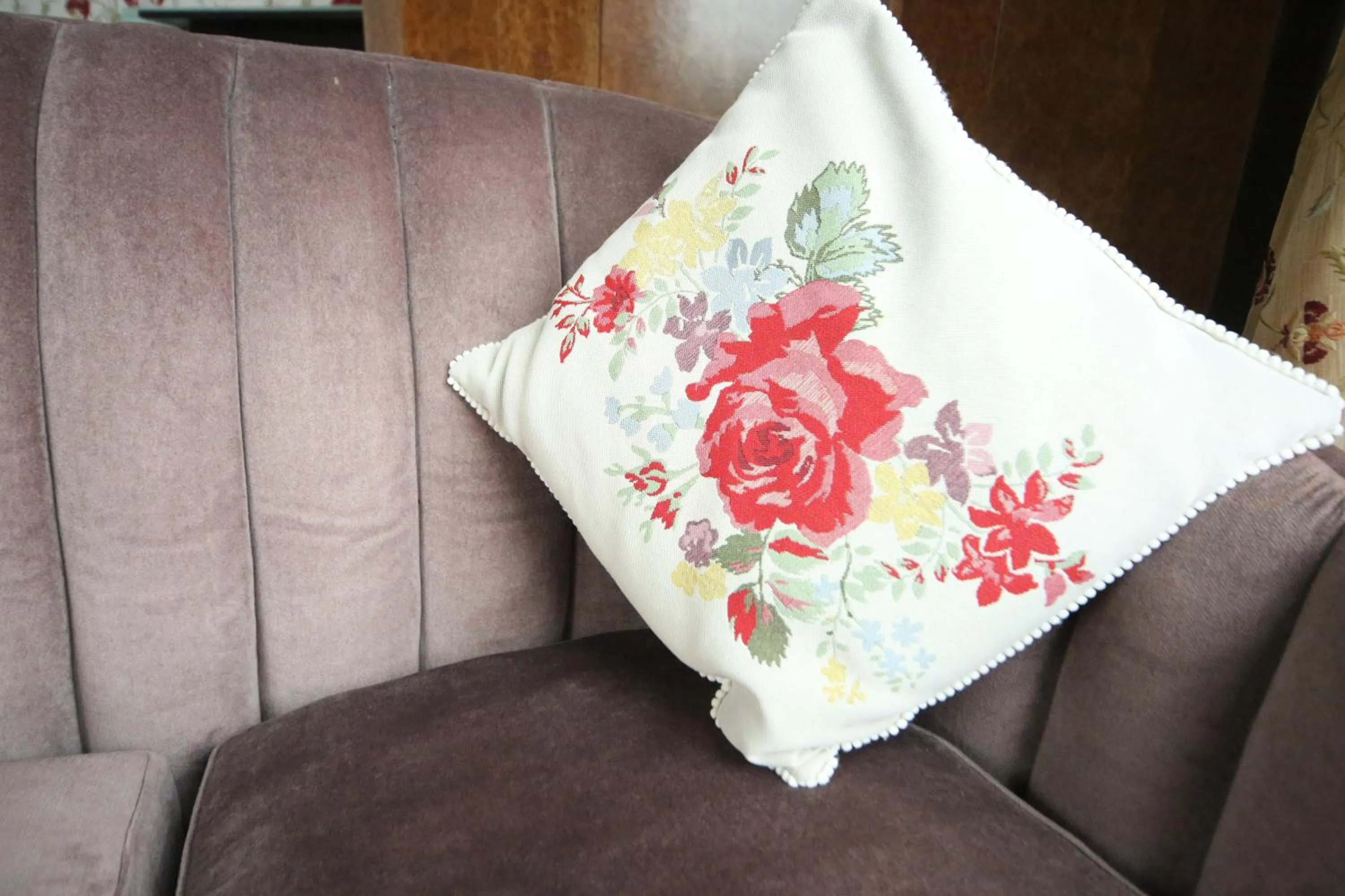 Seating area in Laston House