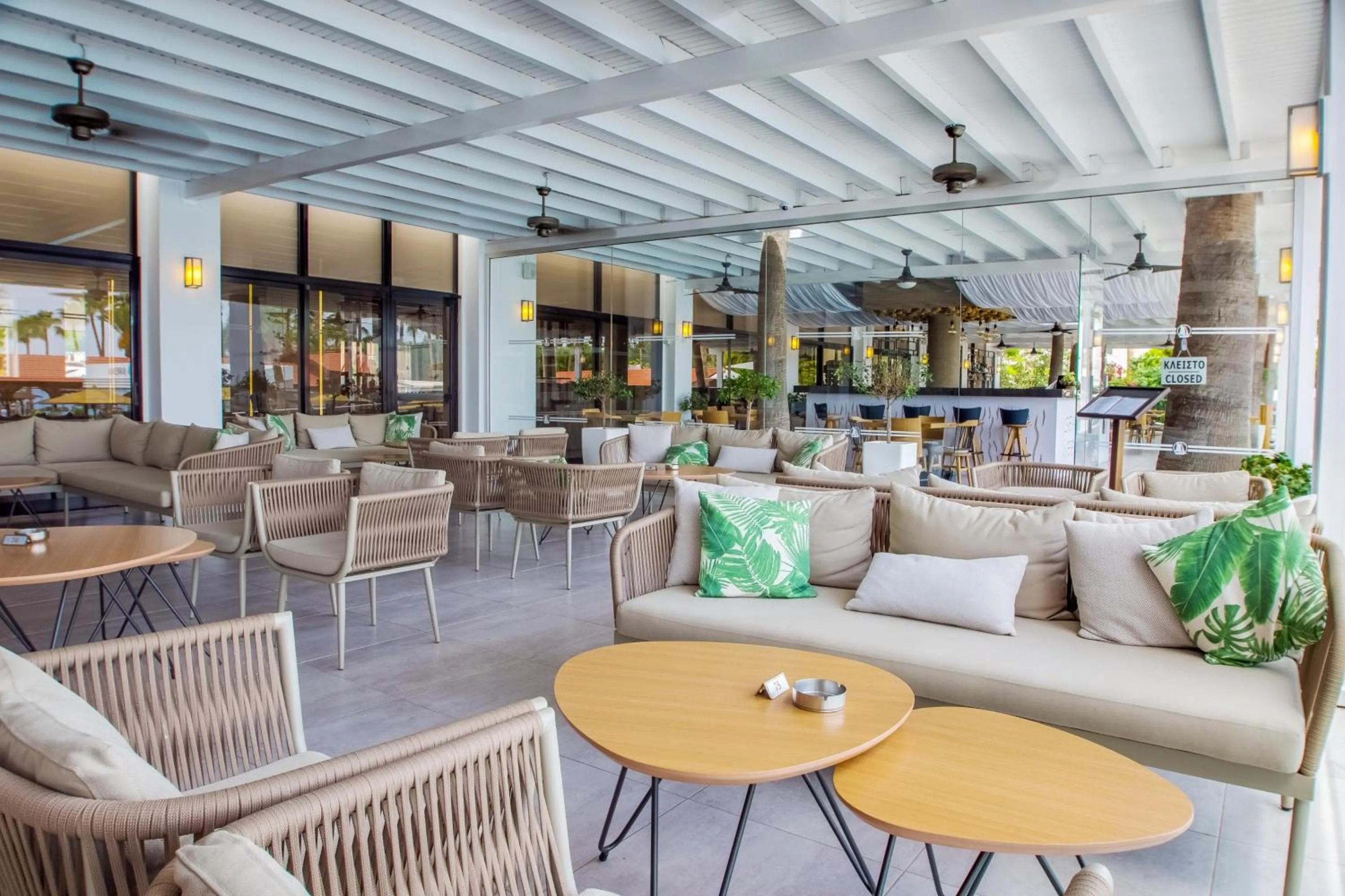 Lounge or bar in Cavo Maris Beach Hotel