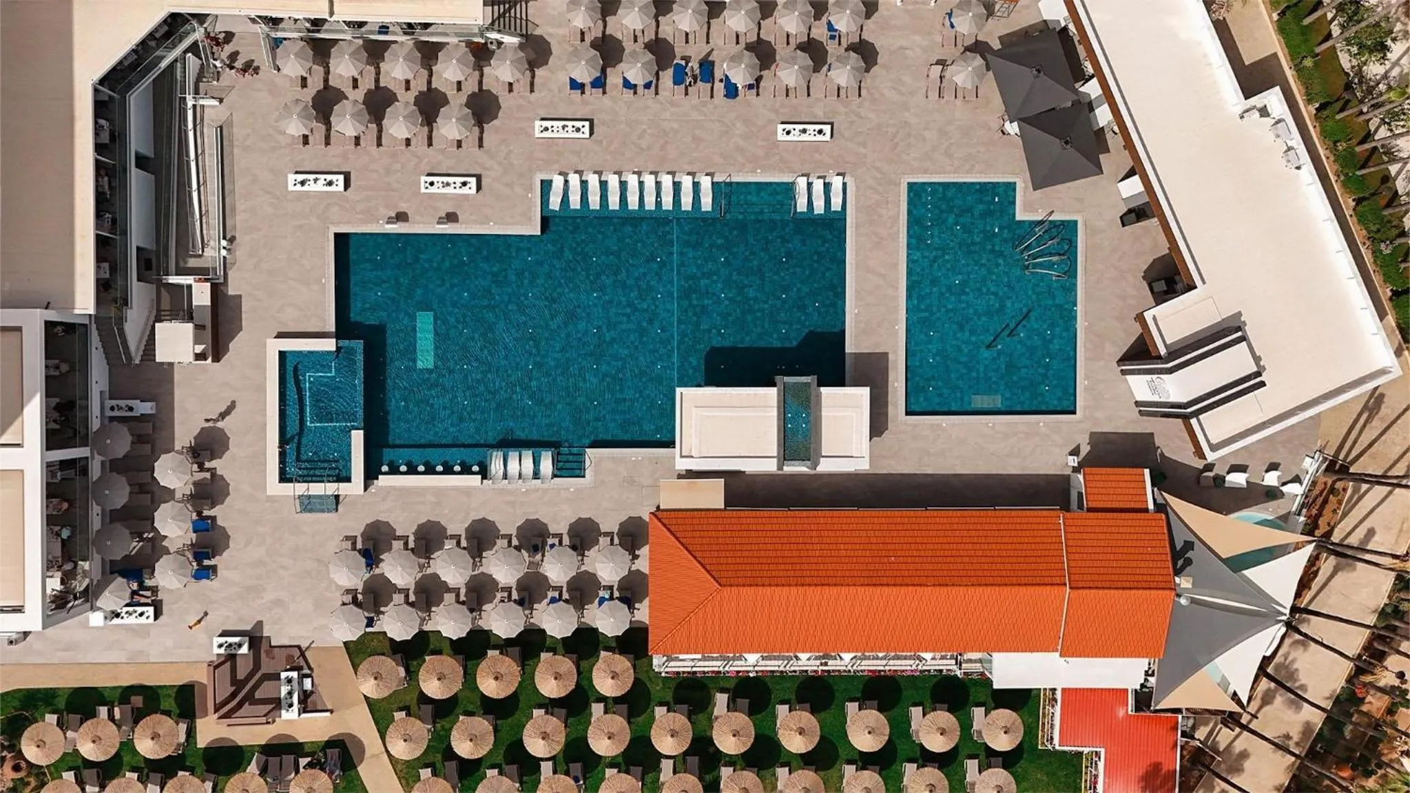 Swimming pool in Cavo Maris Beach Hotel