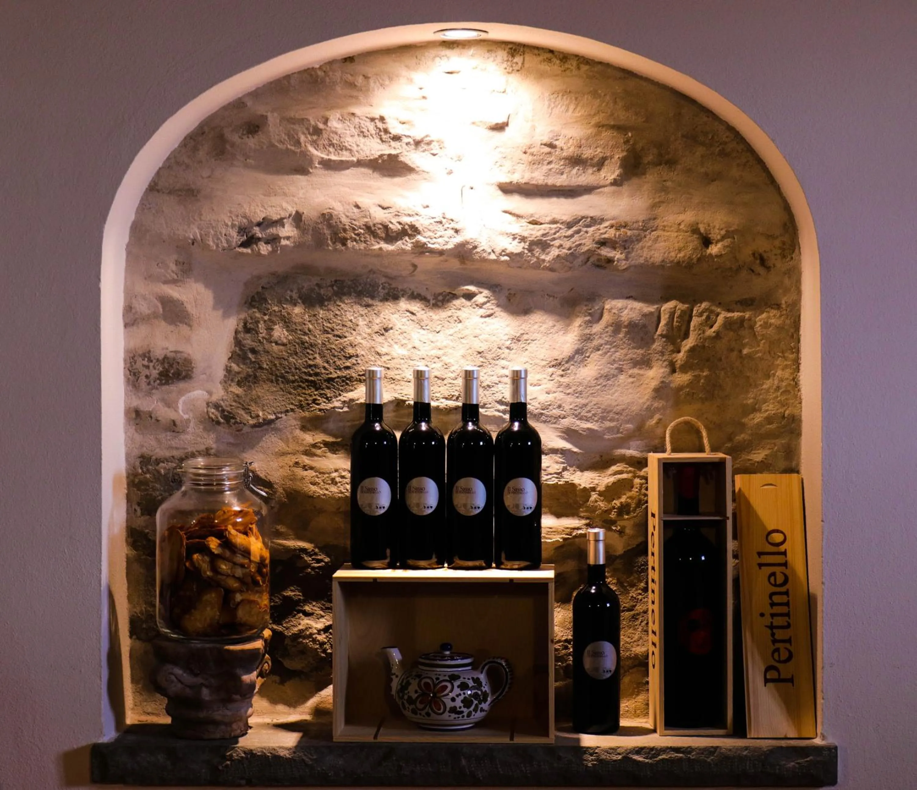 Food and drinks in Il Palazzo Ridracoli