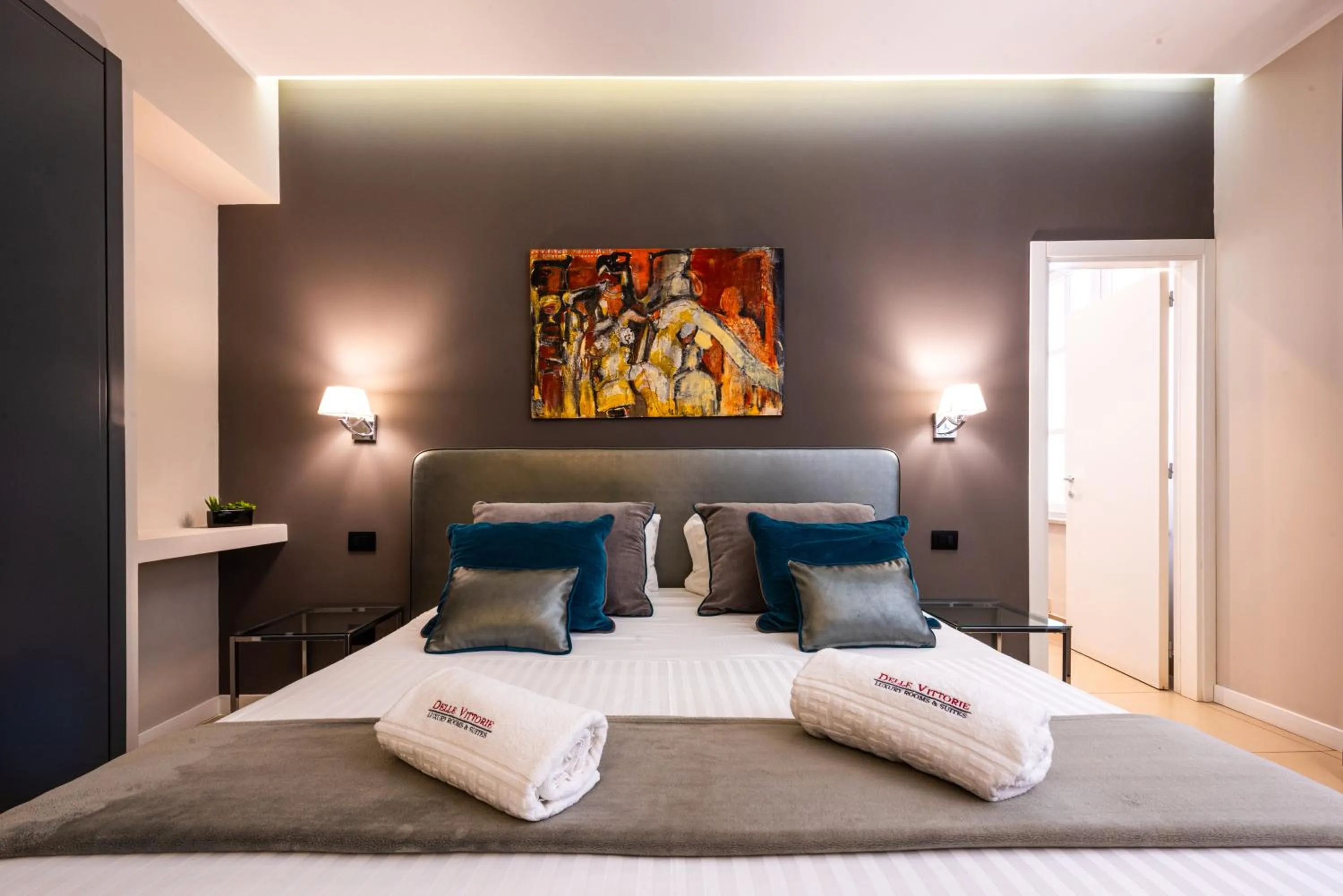 Bedroom, Bed in Delle Vittorie Luxury Rooms&Suites