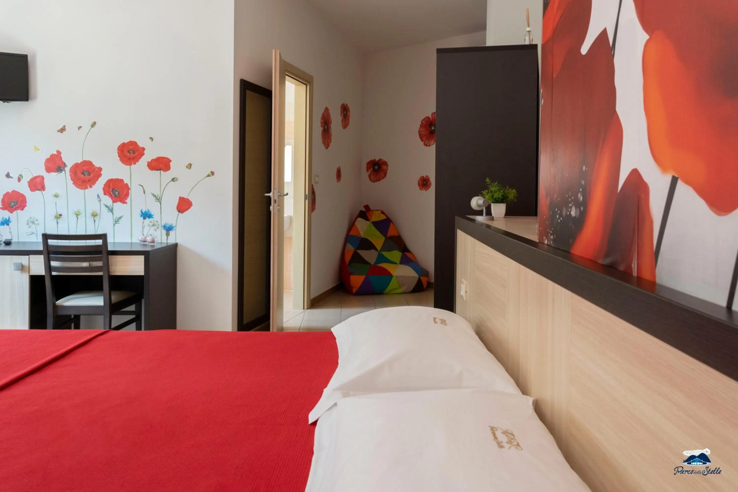 Bedroom, Bed in PARCO DELLE STELLE