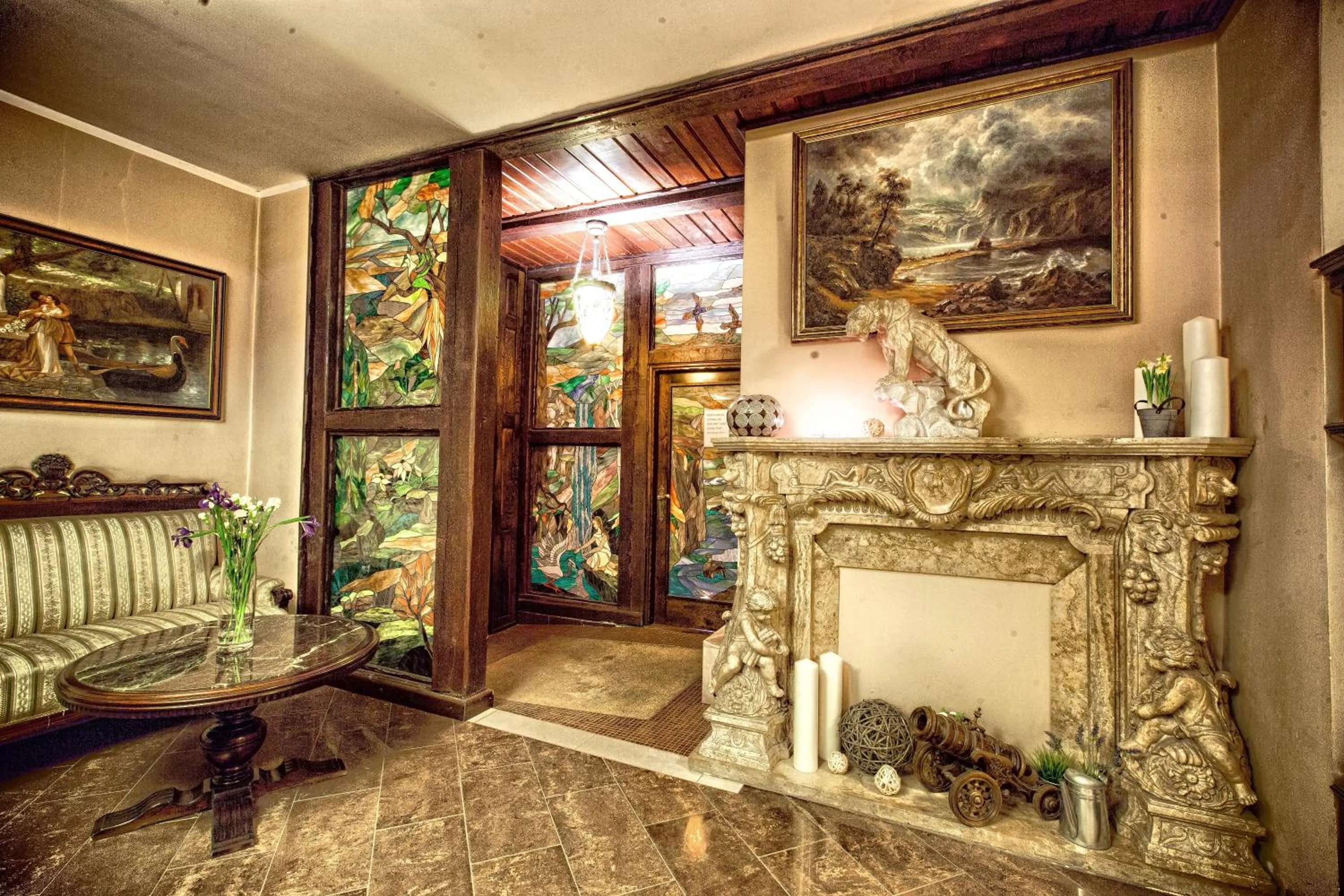 Lobby or reception in Gaja