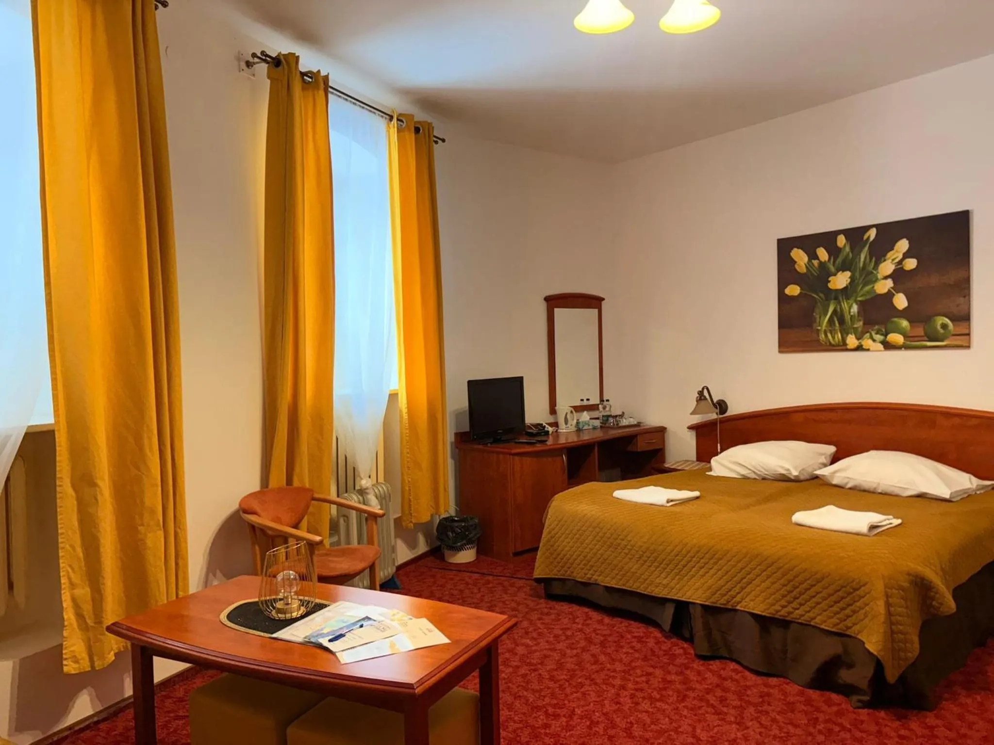 Bed in Hotel Przy Oślej Bramie - Zamek Książ