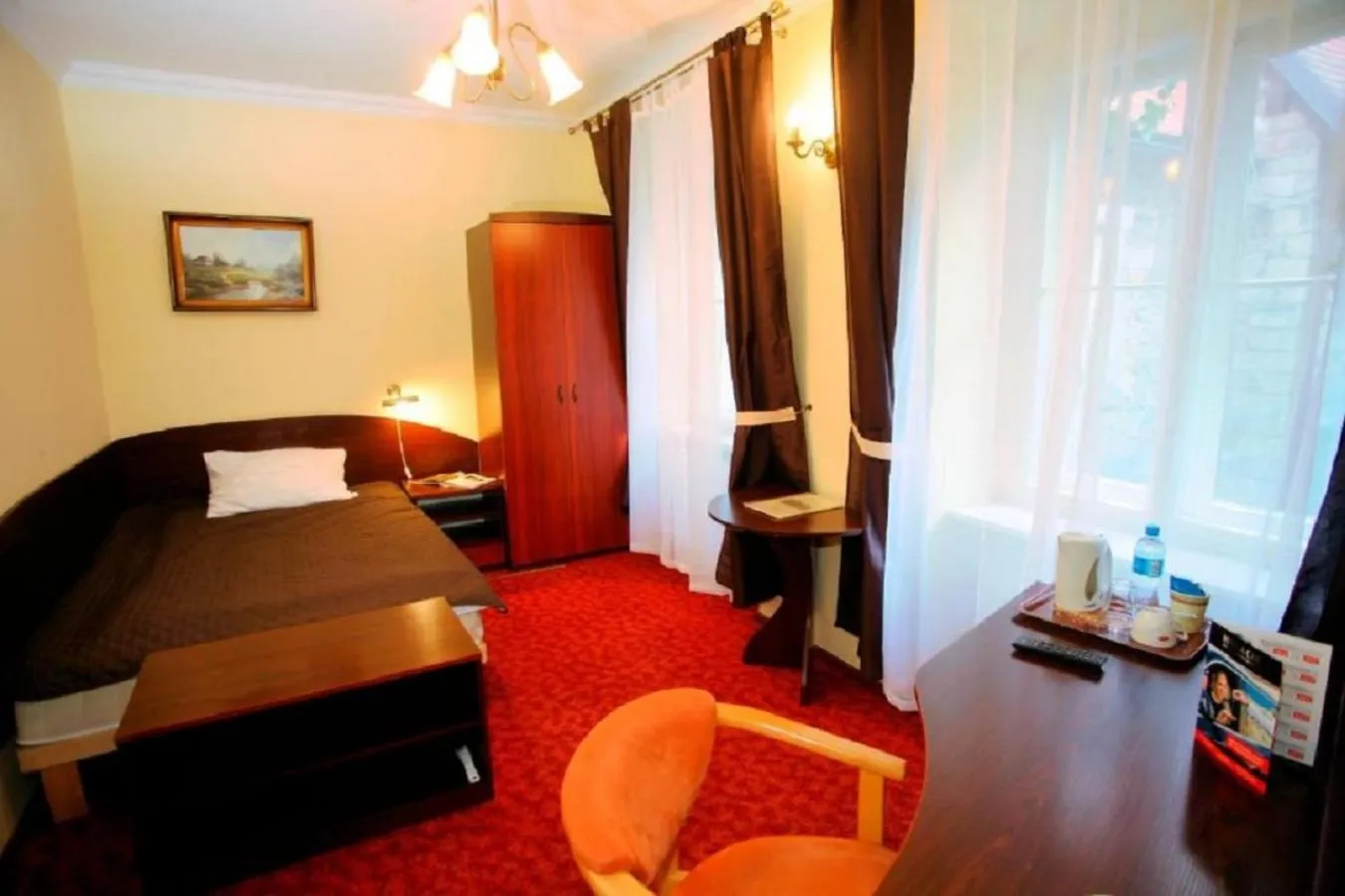 Bed in Hotel Przy Oślej Bramie - Zamek Książ