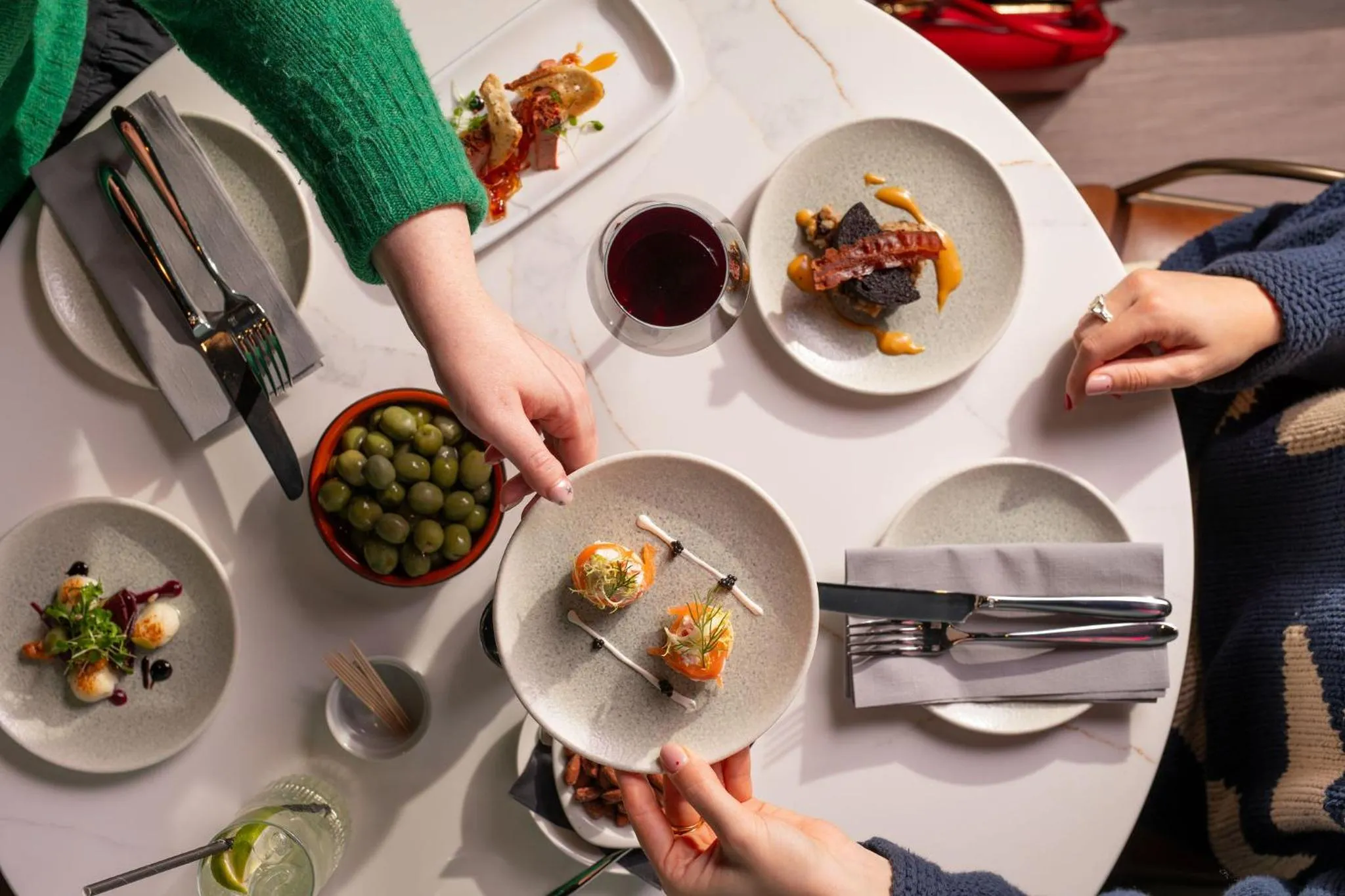 Food close-up in The Address Glasgow