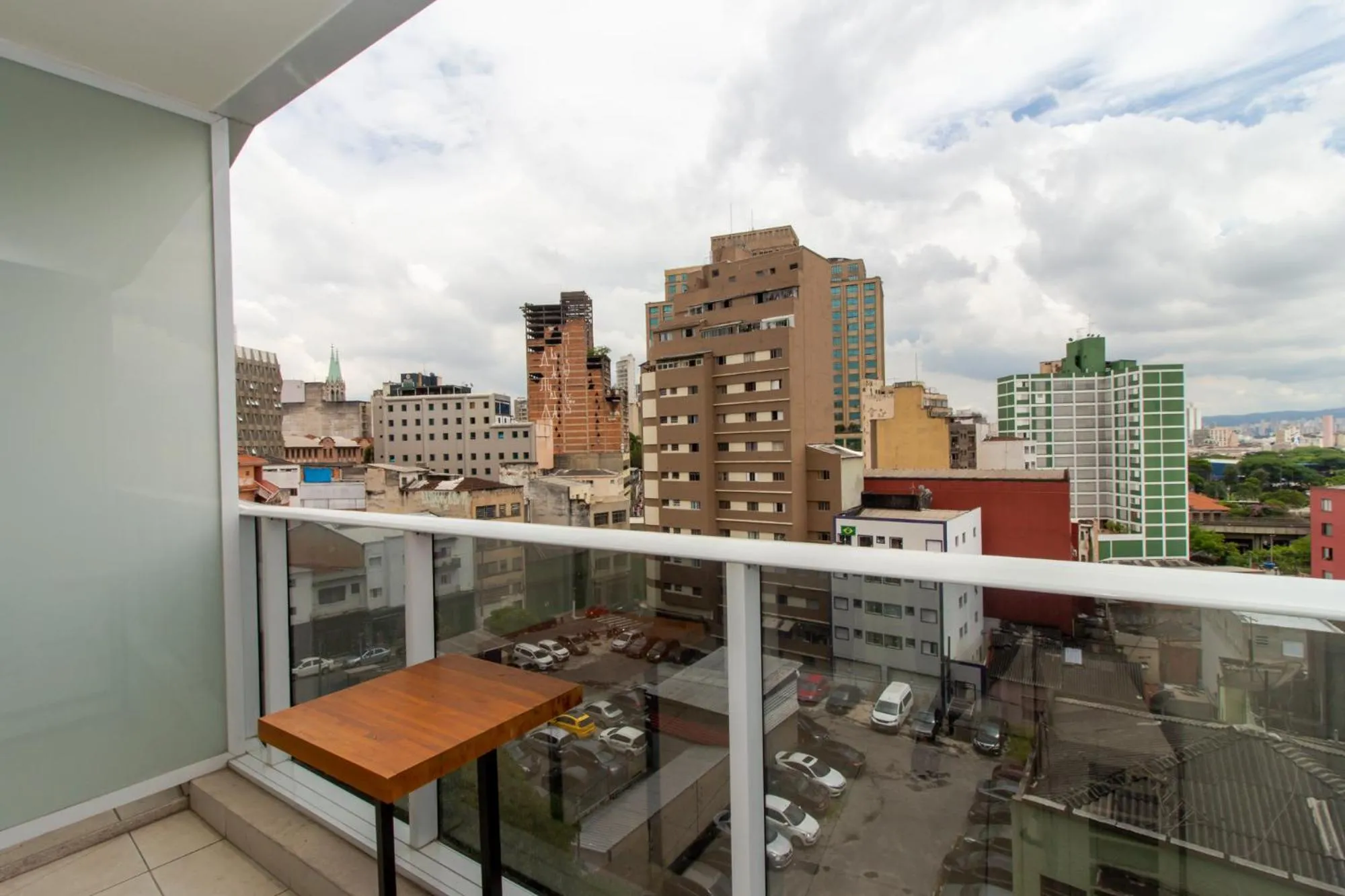 Balcony/Terrace in 360 Suítes Sé