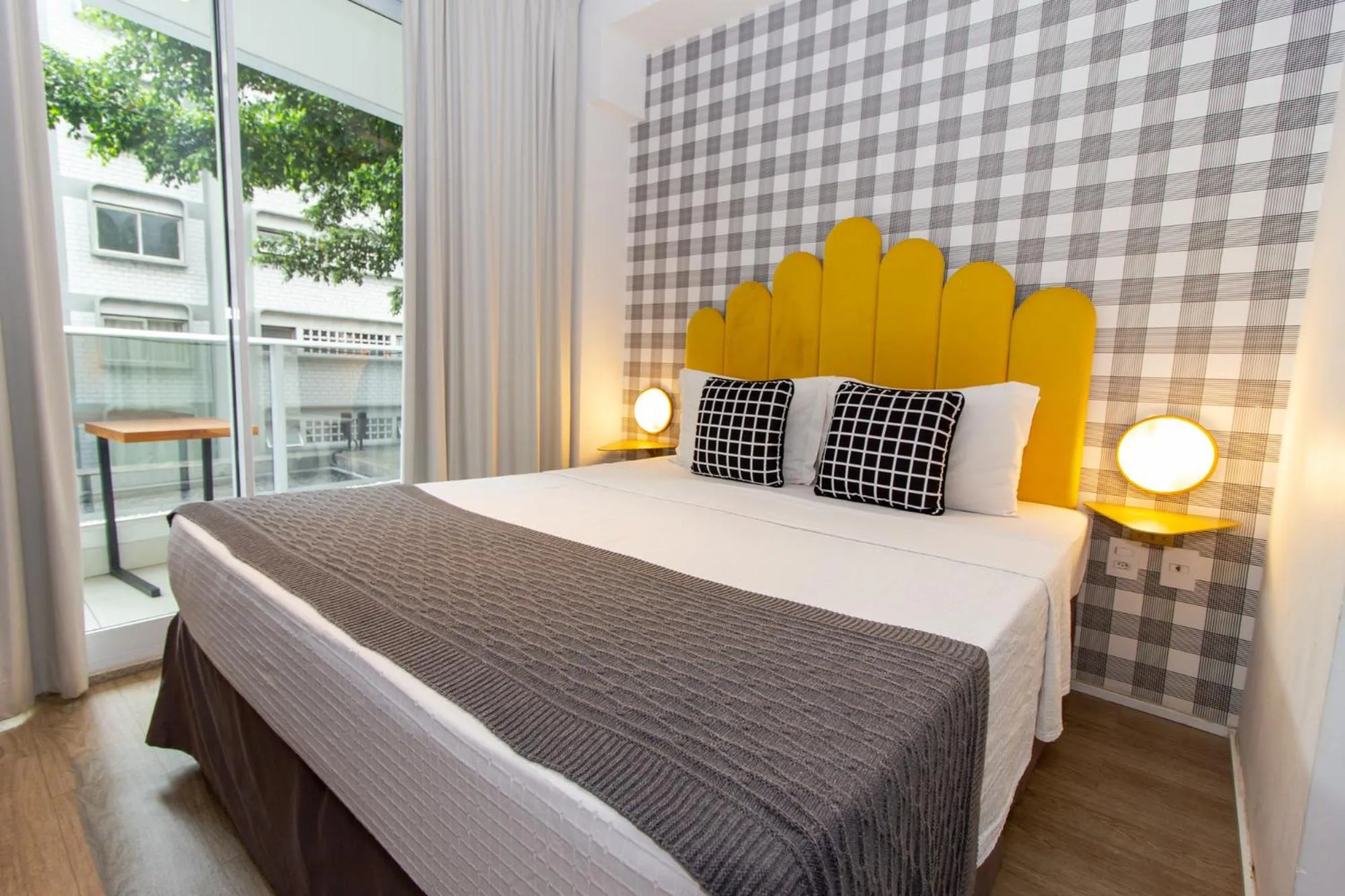 Bedroom, Bed in 360 Suítes Sé