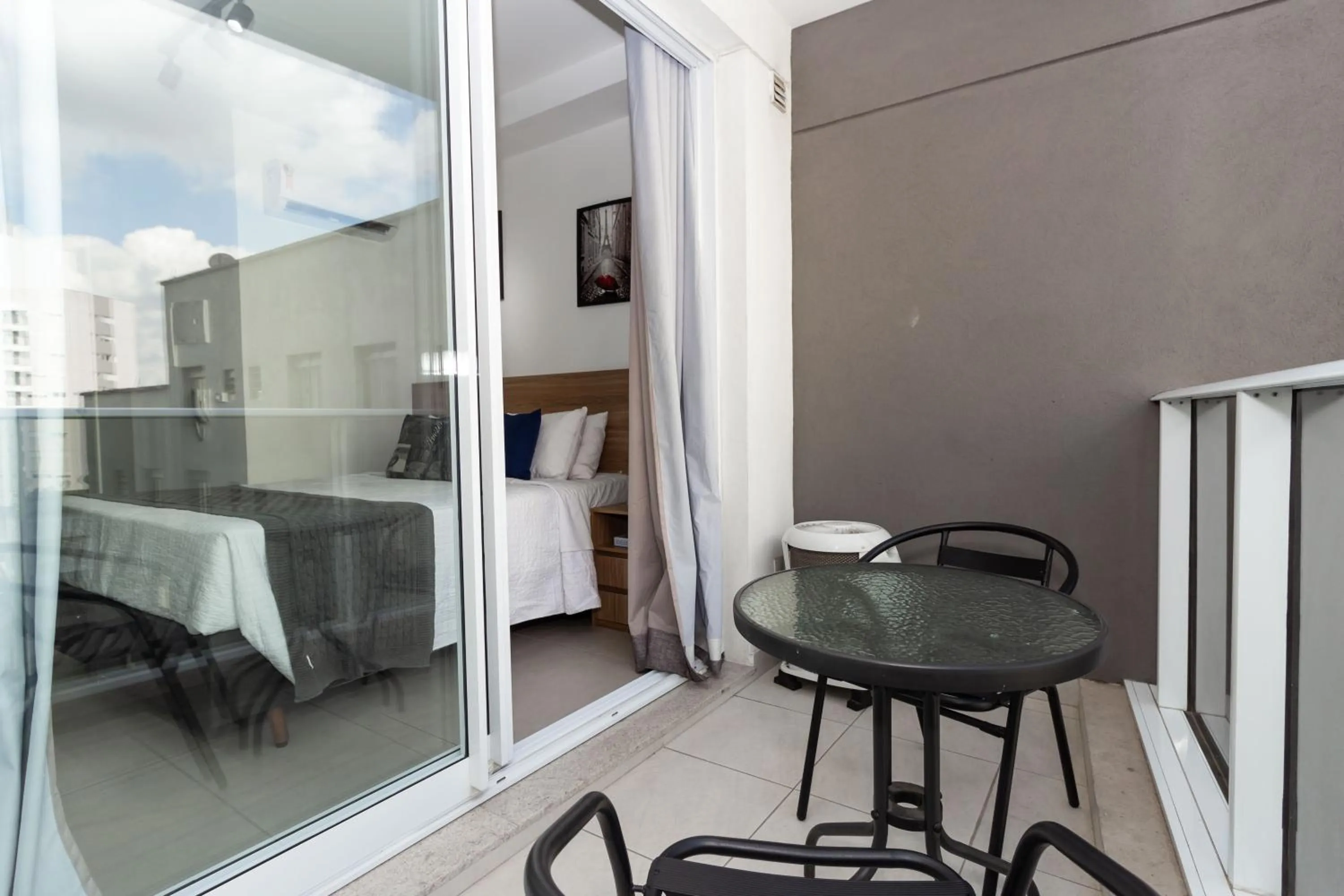 Balcony/Terrace in 360 Suítes Sé