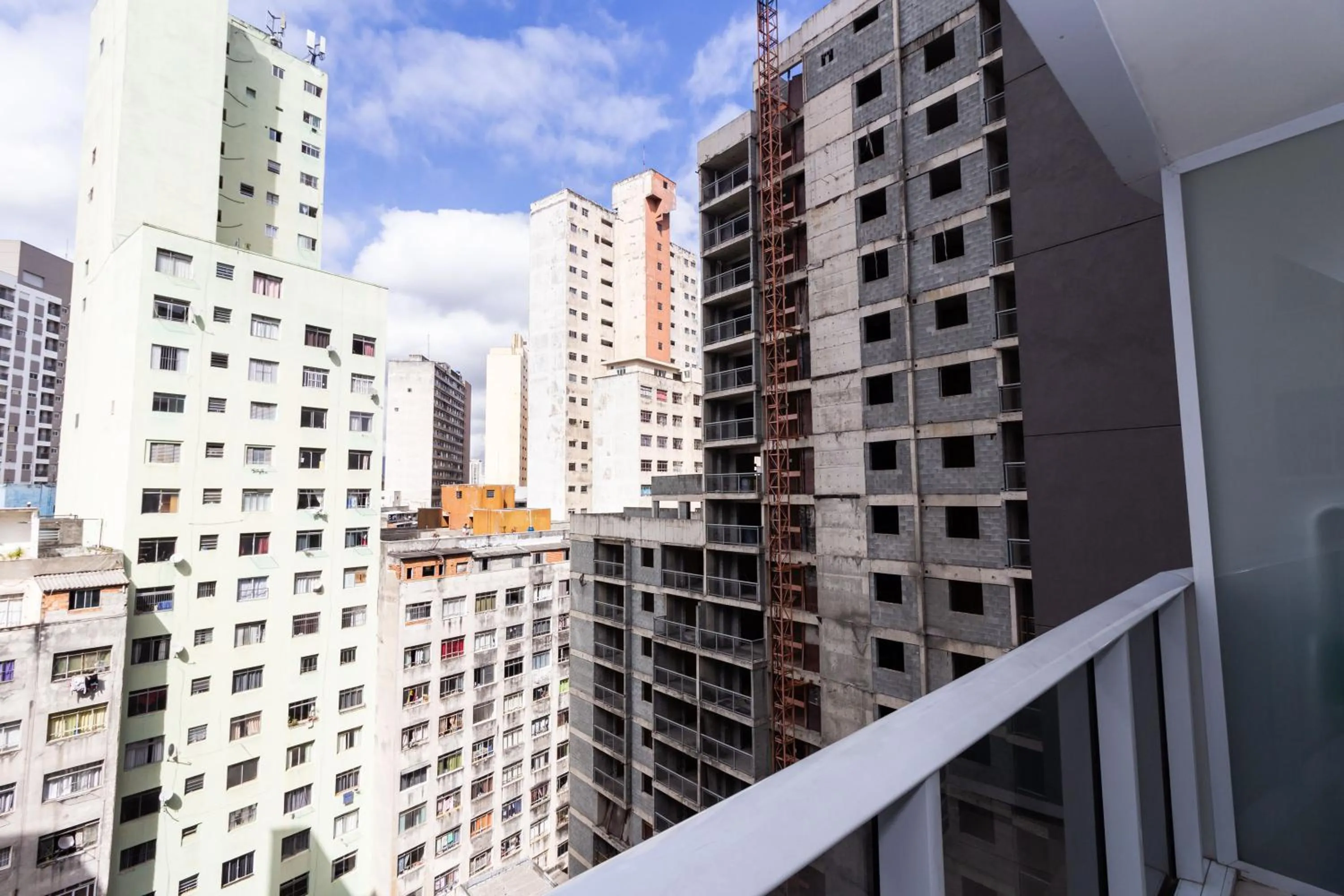 Balcony/Terrace in 360 Suítes Sé
