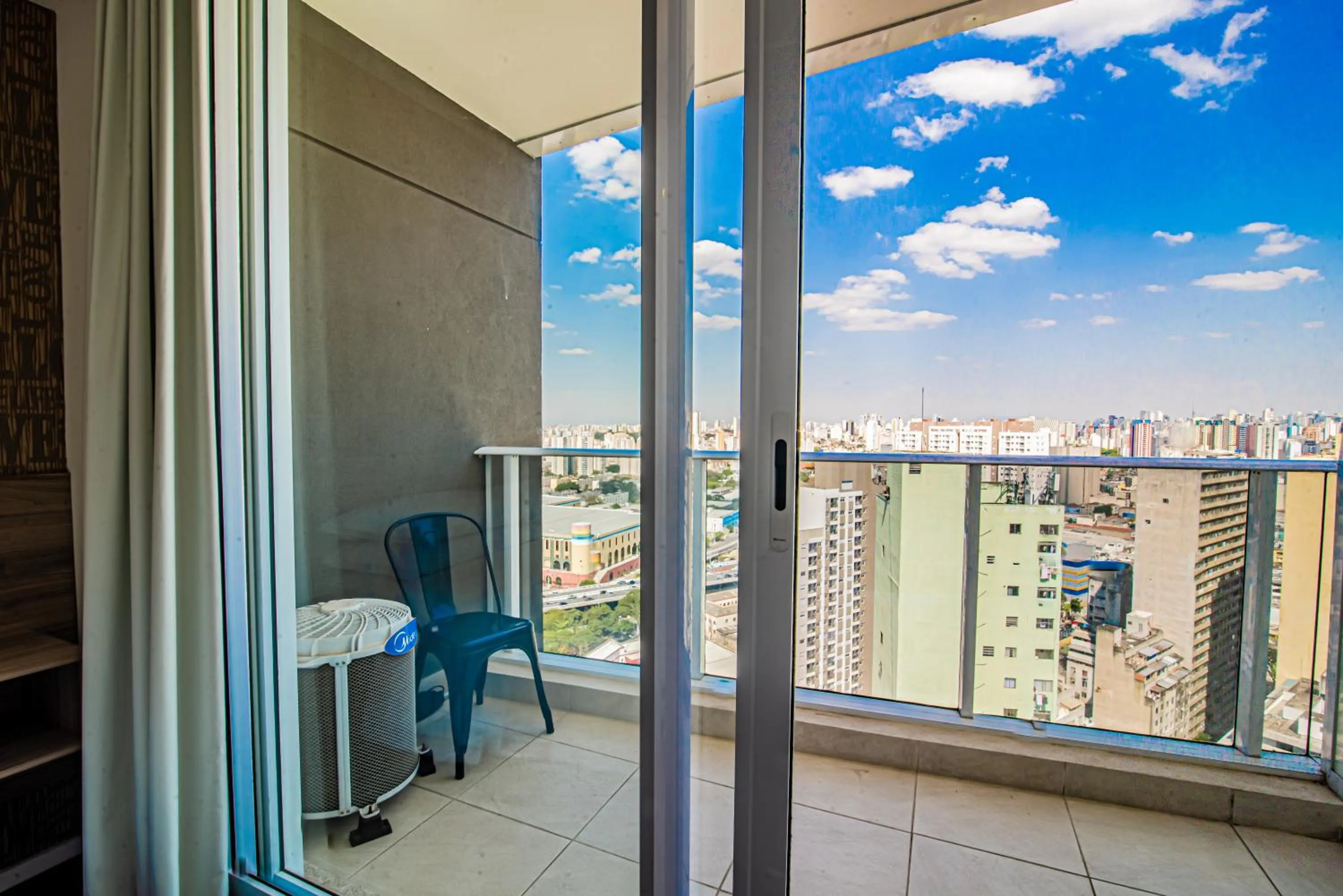 Balcony/Terrace in 360 Suítes Sé