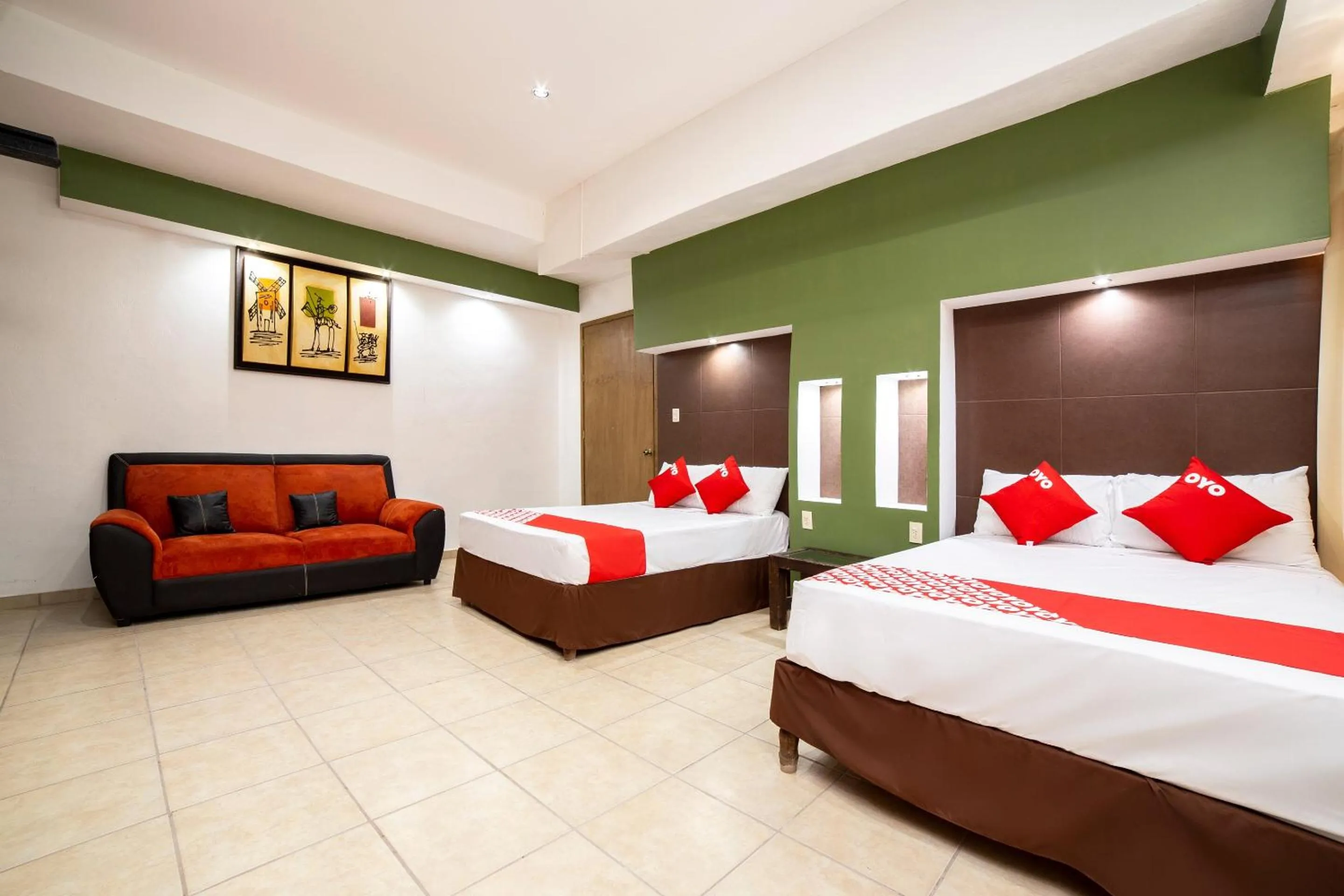 Bedroom, Bed in Hotel Villas De San Miguel Media Luna