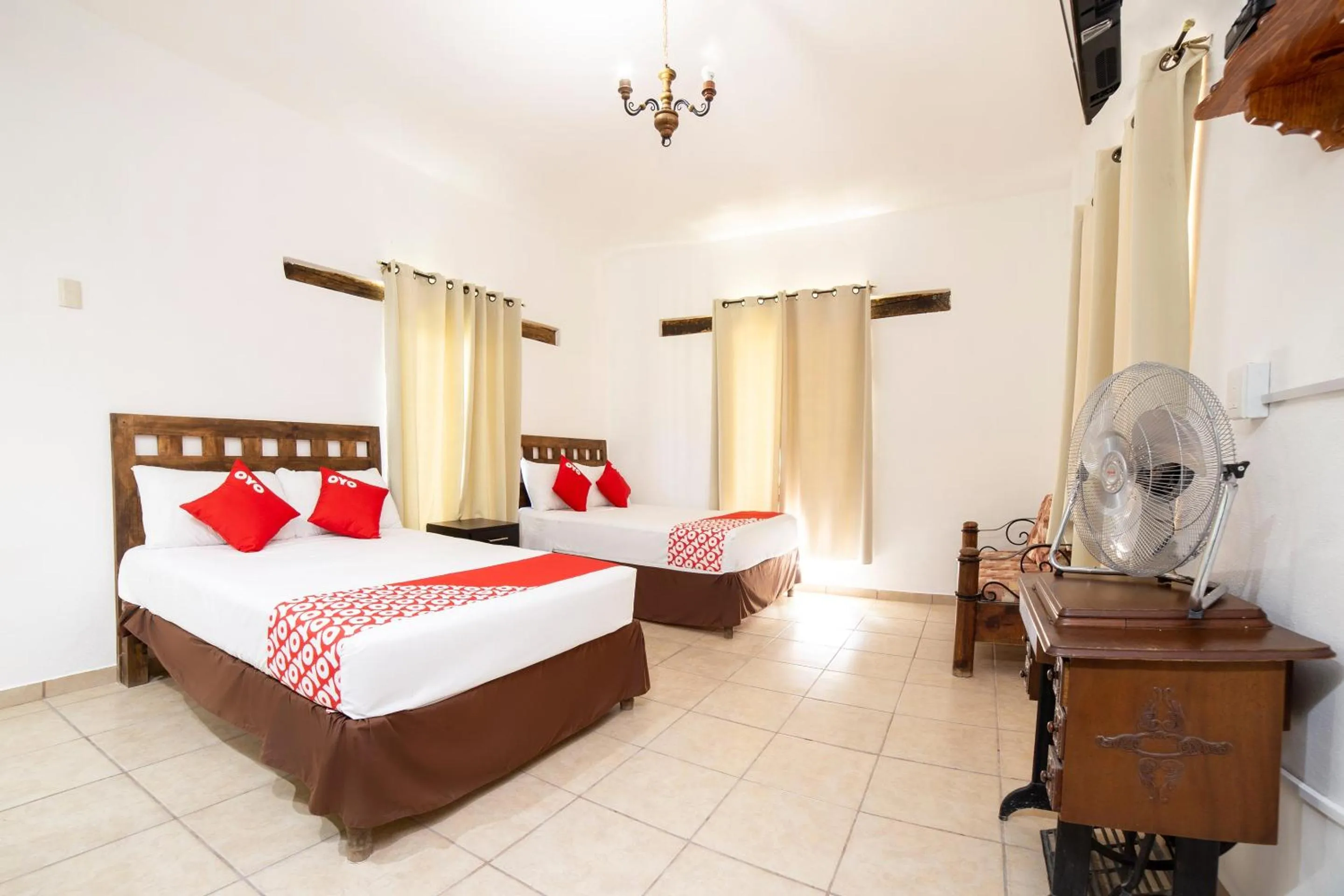 Bedroom, Bed in Hotel Villas De San Miguel Media Luna