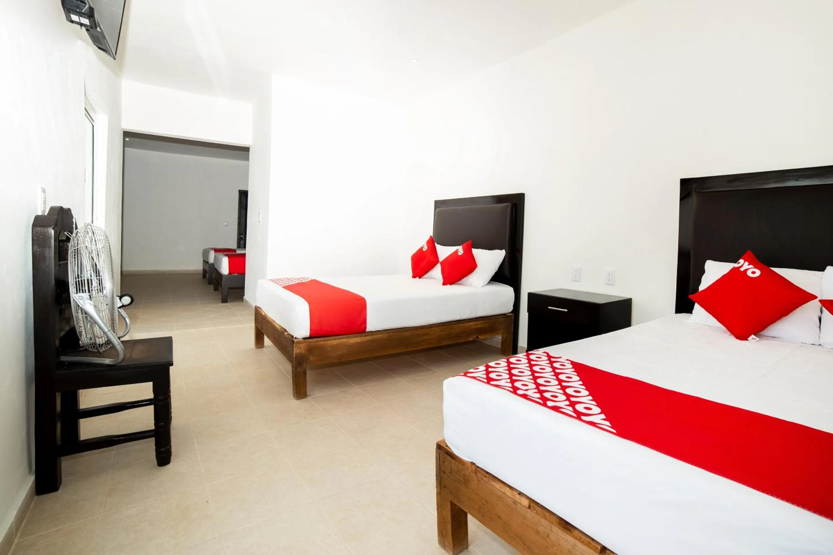 Bedroom, Bed in Hotel Villas De San Miguel Media Luna