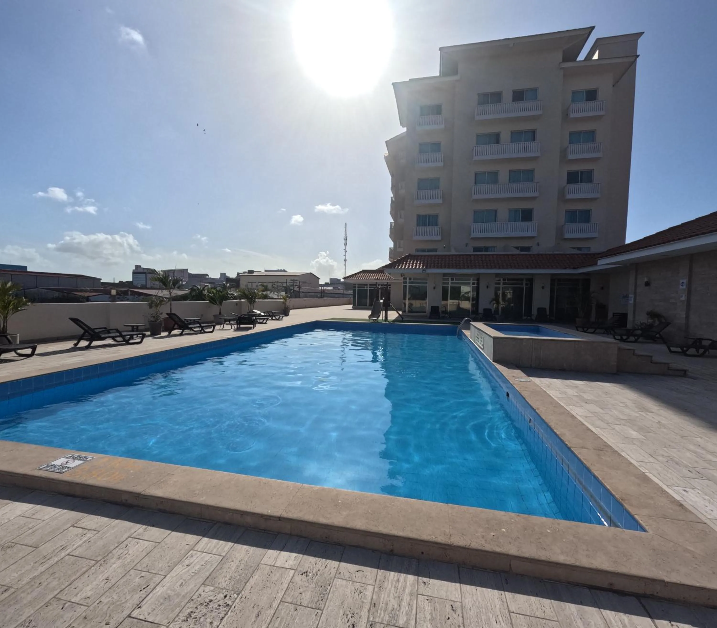 Swimming pool in Radisson Colon 2,000 Hotel & Casino